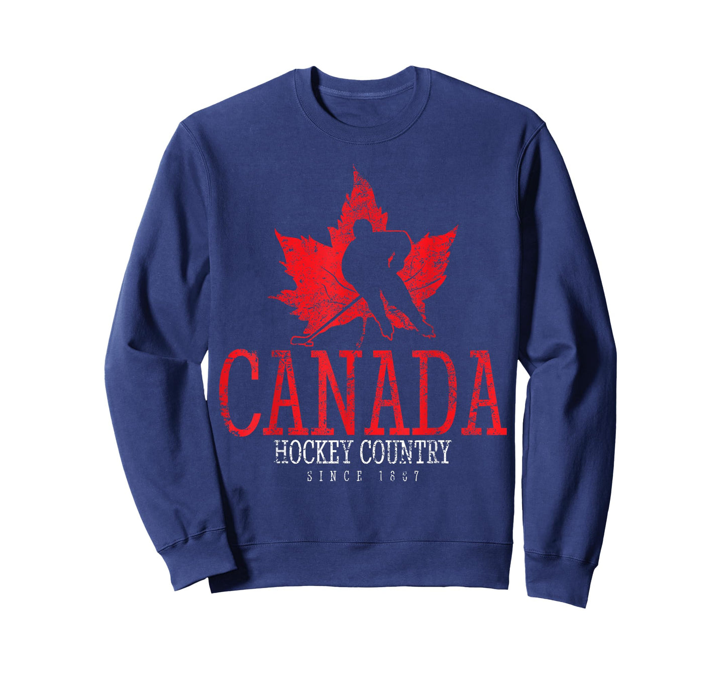 Canada Ice Hockey Sport Canadian Player Vintage T-Shirt
