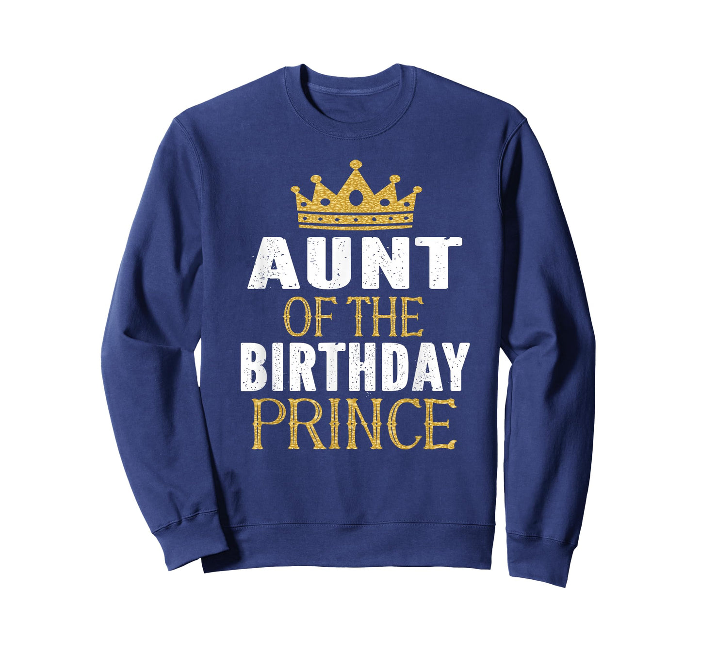 Aunt Of The Birthday Prince Boys Bday Party Gift For Him T-Shirt