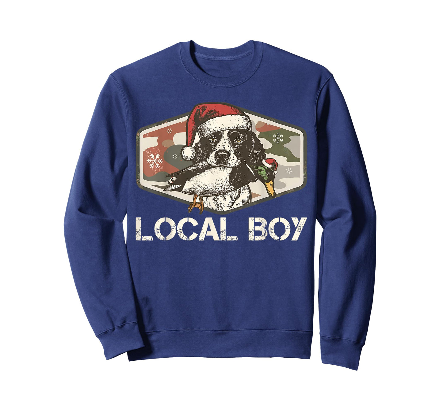 Local Southern Boy Duck Hunting Black Lab Outdoor Vintage T-Shirt