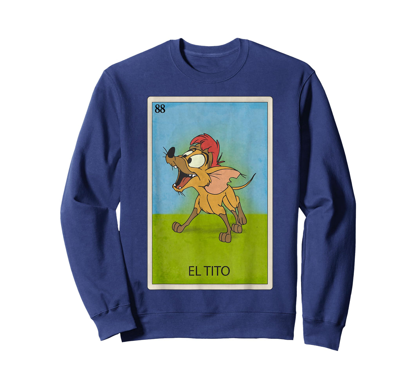 Disney Oliver & Company El Tito Lotería Card Poster T-Shirt