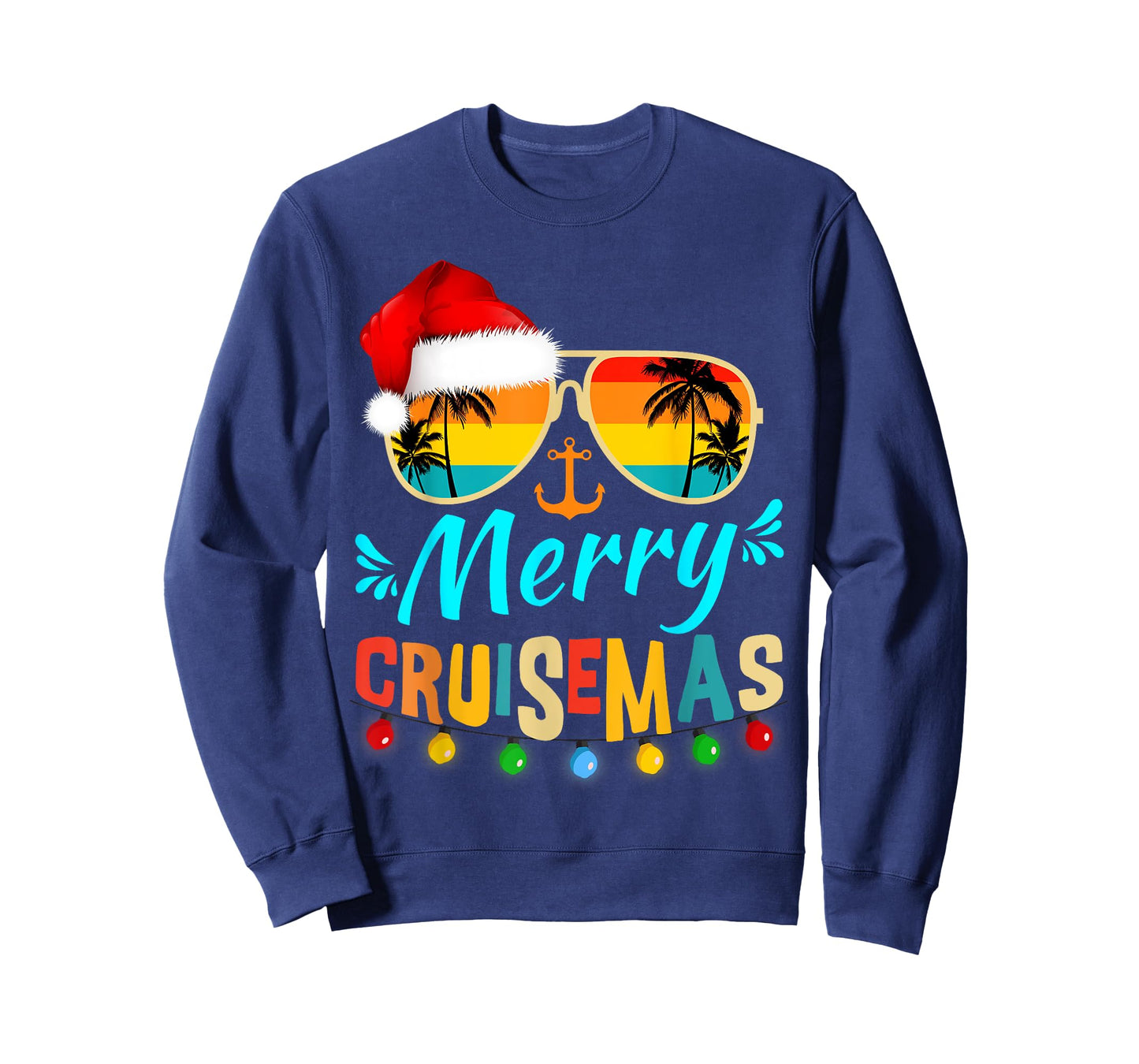 Merry Cruisemas 2025 Christmas Santa Reindeer Cruise T-Shirt