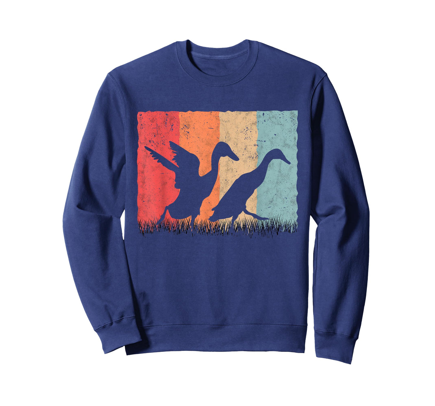 Running Duck Retro Runner Duck Vintage T-Shirt