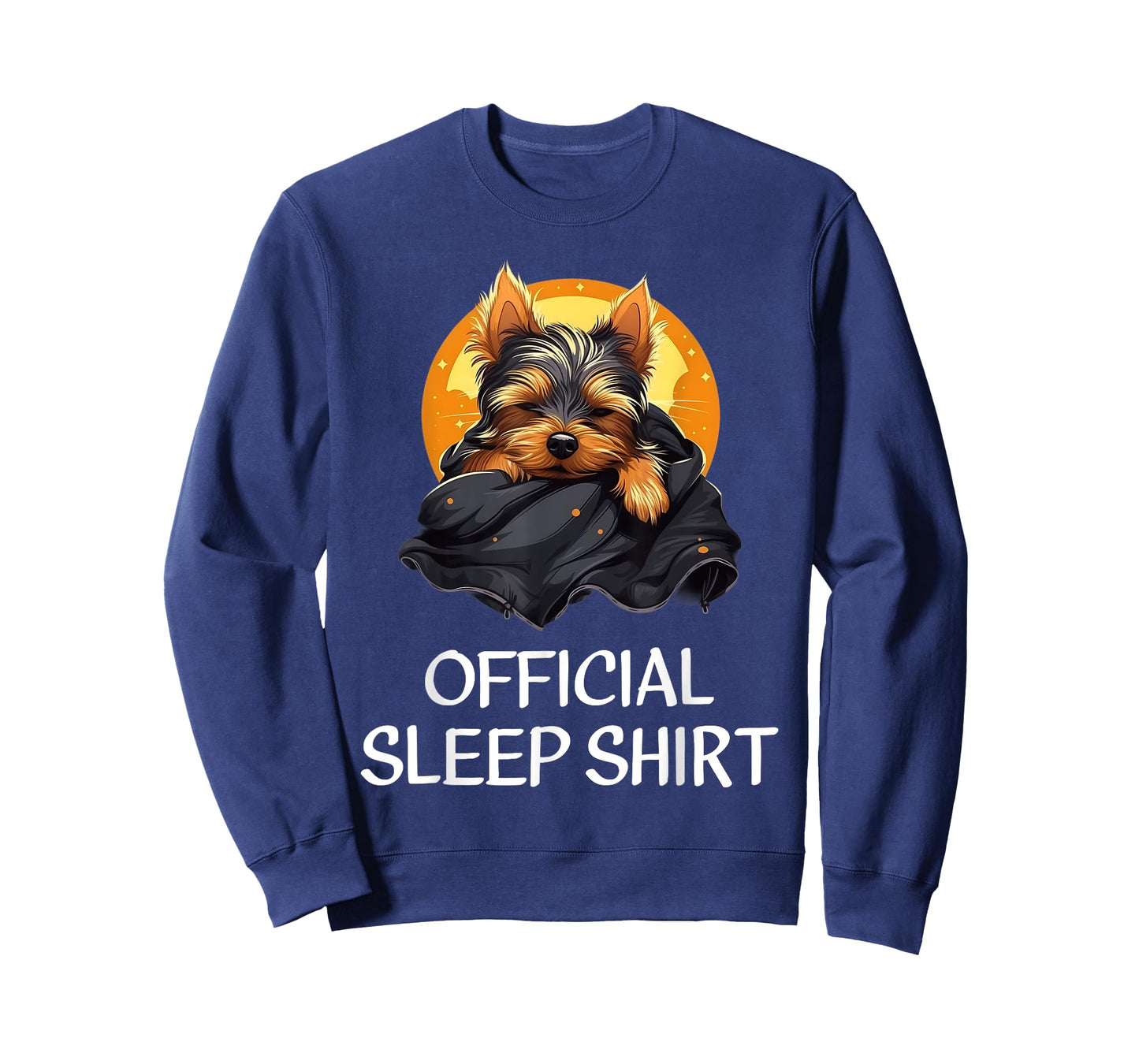 Official Sleep Shirt Yorkshire Terrier Nightshirt Pajama T-Shirt