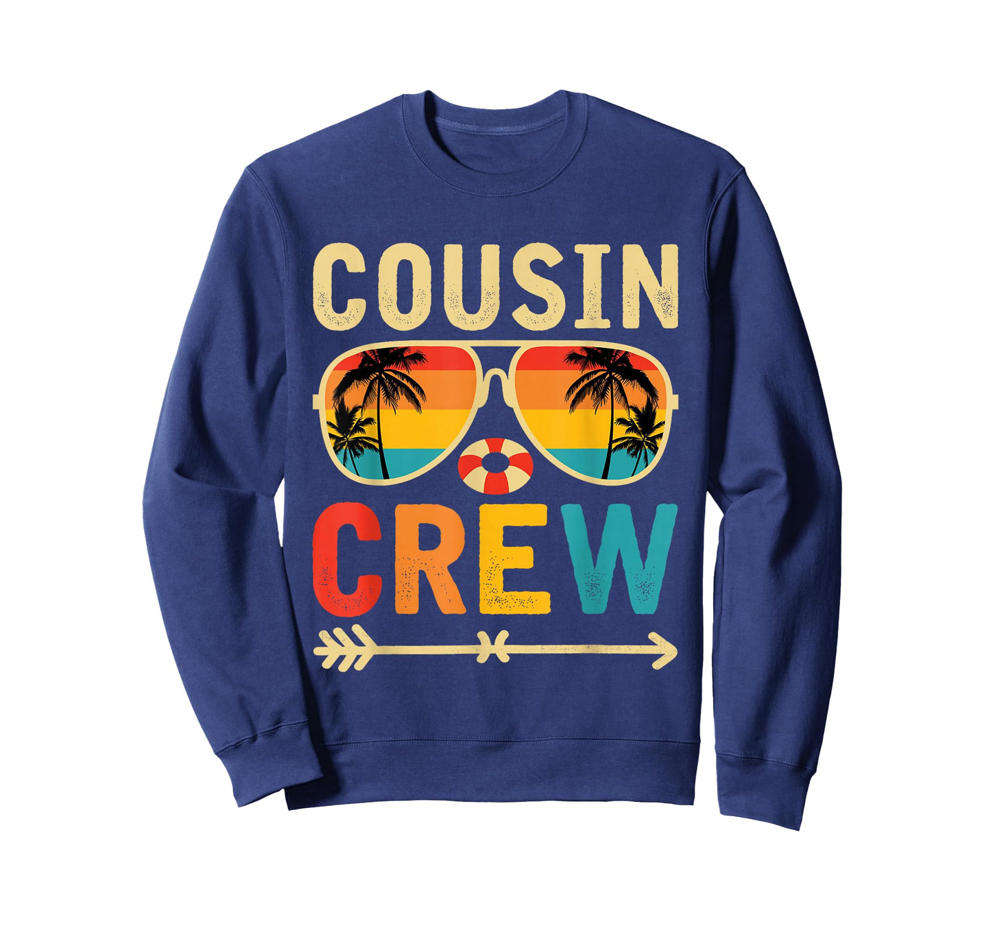 Cousin Crew 2026 Summer Vacation Beach Family Trips Matching T-Shirt