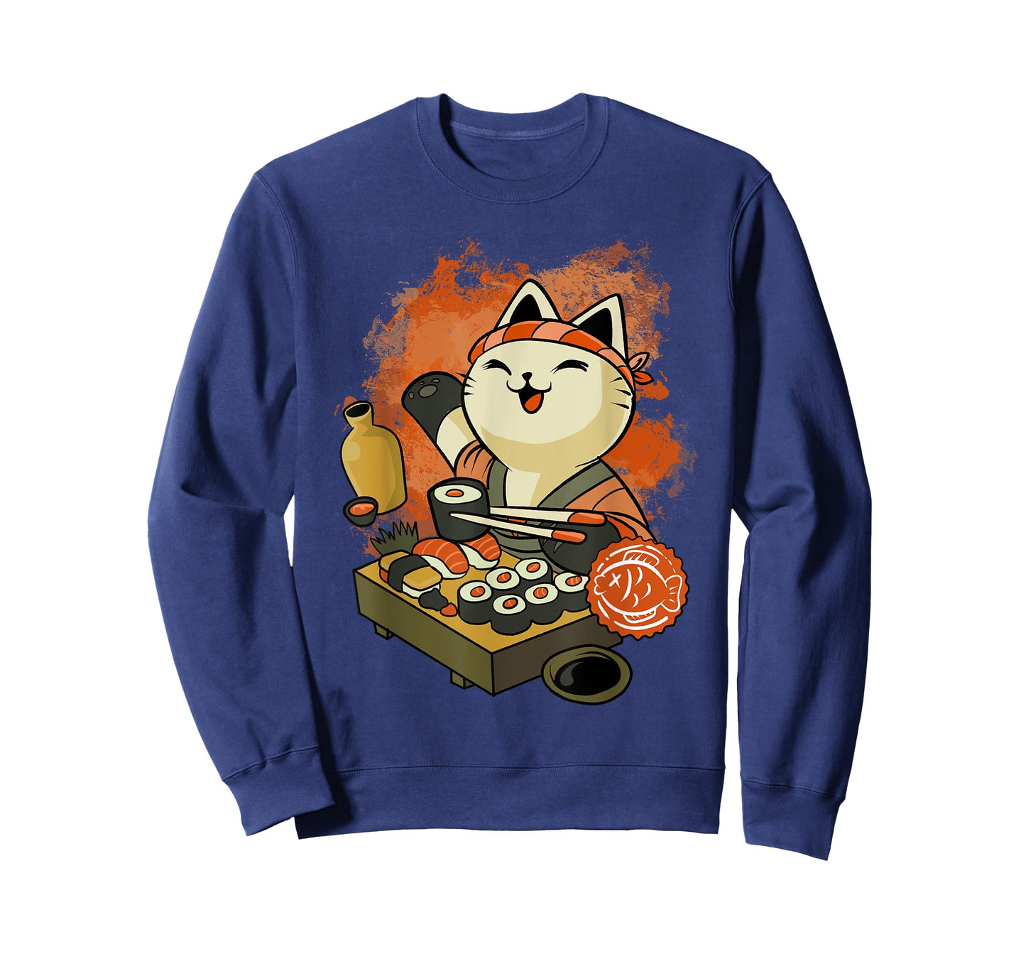Sushi Master Cat T-Shirt