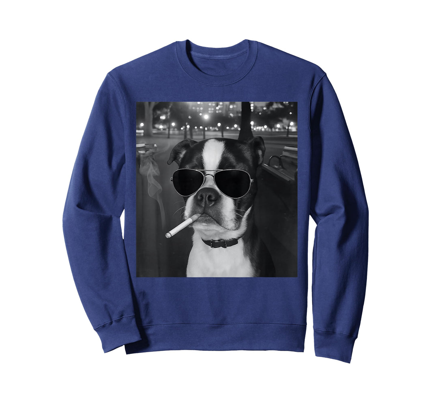 Funny Smoking Dog Meme Cigarette Gen Z Meme Dog Lover T-Shirt