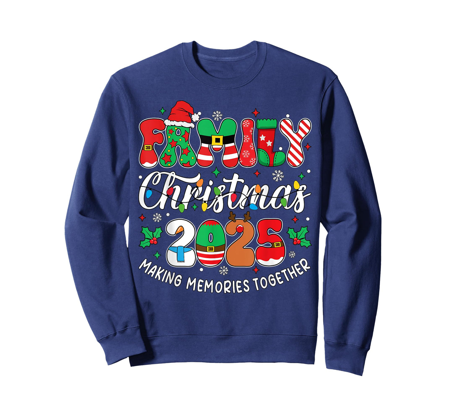 Family Christmas 2025 Matching Outfit Xmas Men Women Kids T-Shirt