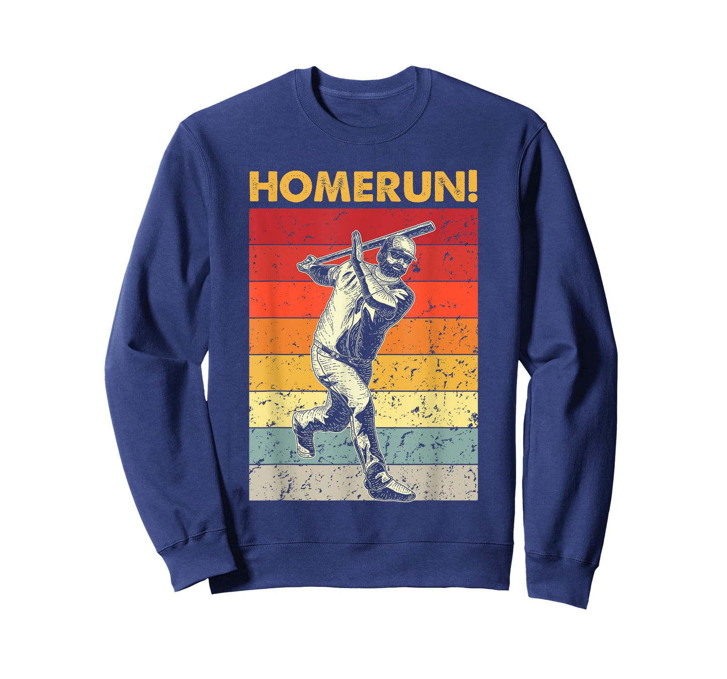 Funny Baseball Home Run Retro Vintage T-Shirt