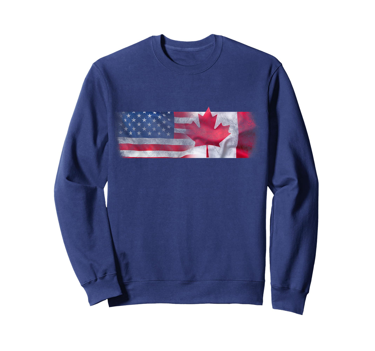 American Canadian Flags Friendship North America T-Shirt