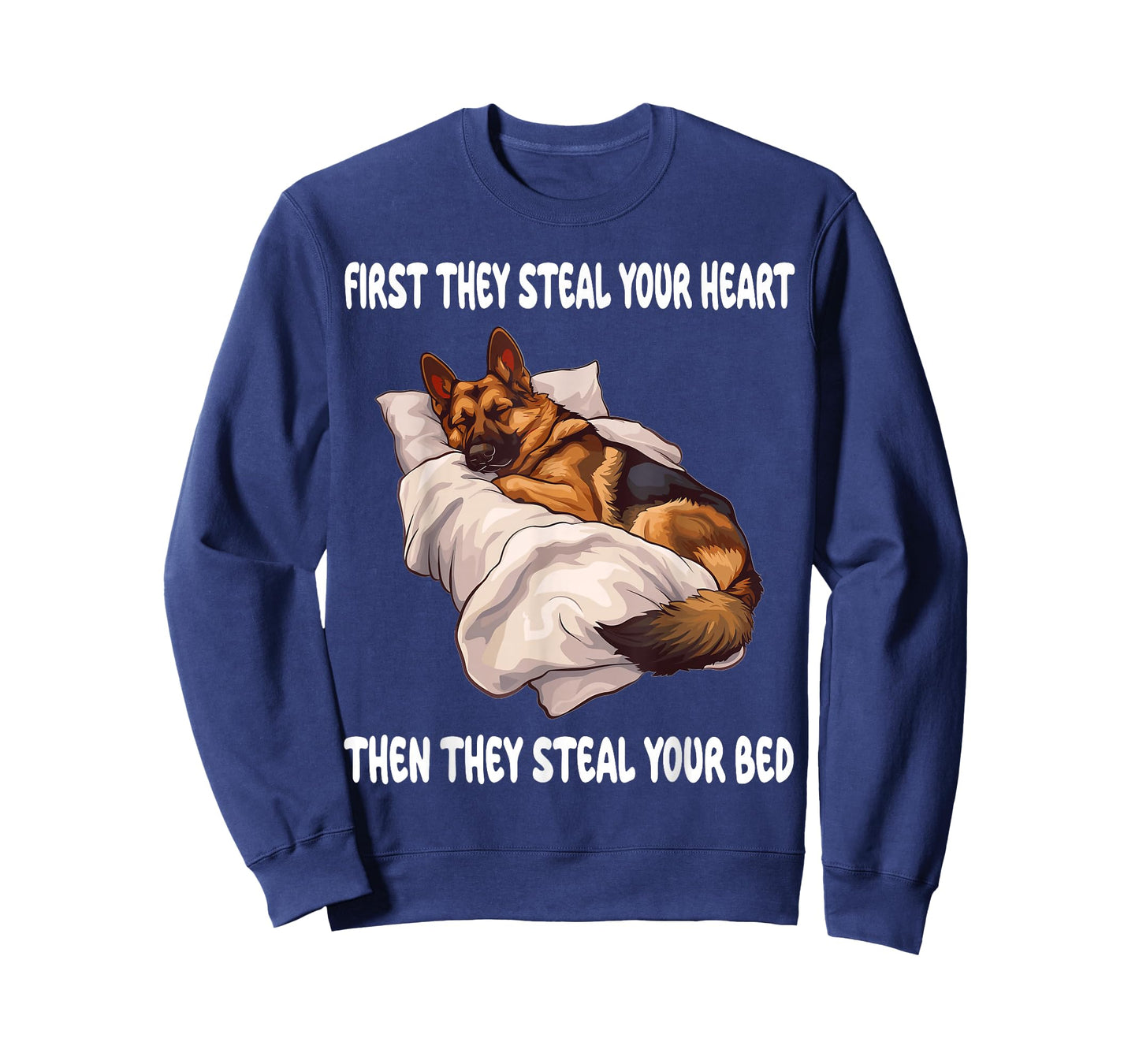 German Shepherd Sleeping Pajamas Nightgown T-Shirt
