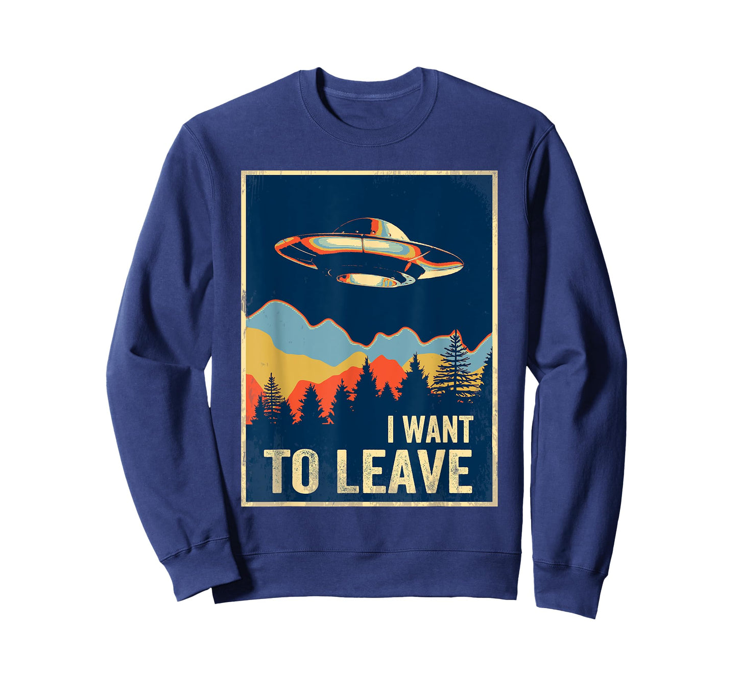 I Want To Leave Shirt Area 51 Alien UFO T-Shirt