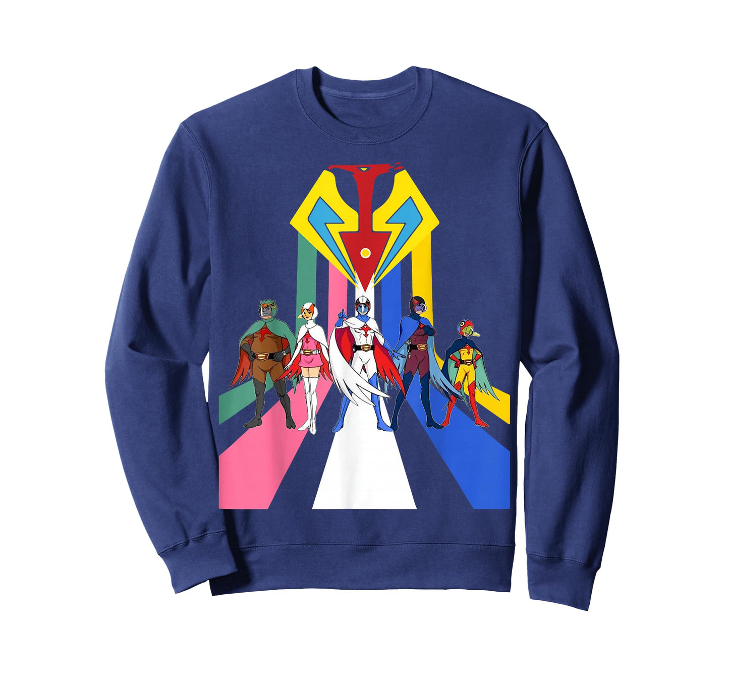 Gatachaman G Force, Battle for The Planets Retro Group T-Shirt