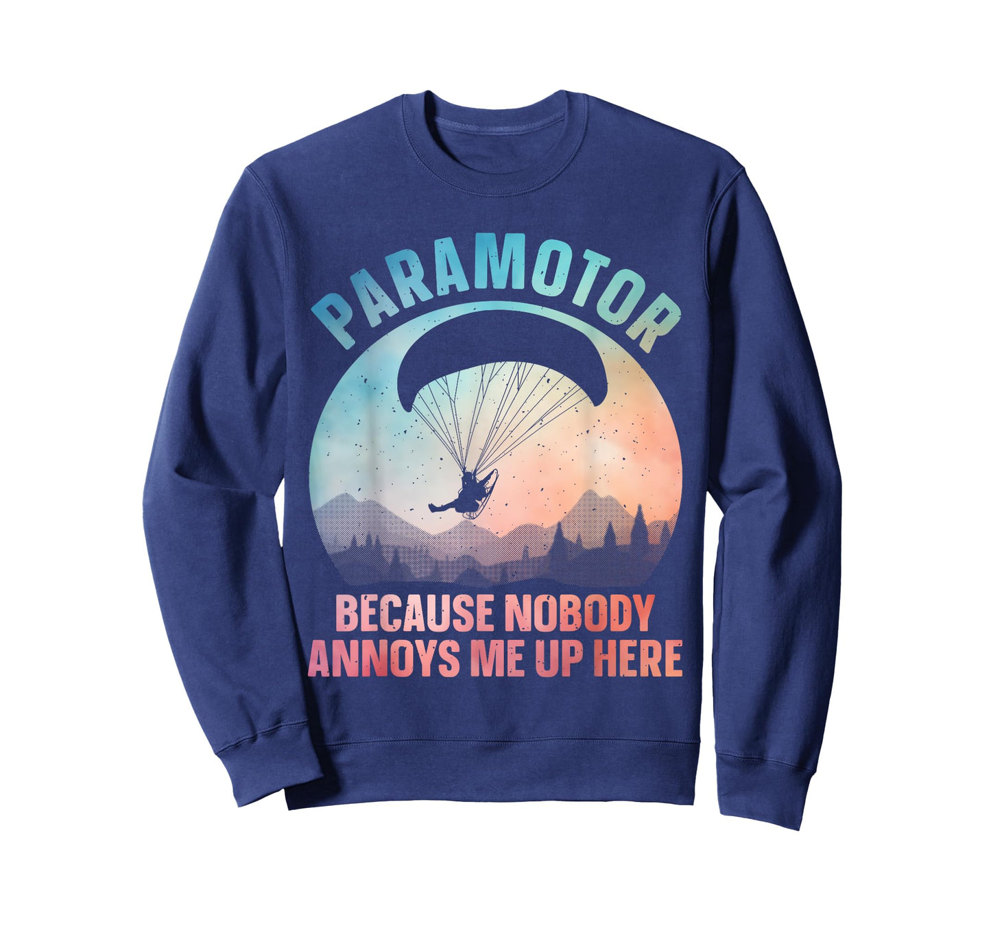 Cool Paramotor Art For Men Women Paragliding Lover Paramotor T-Shirt