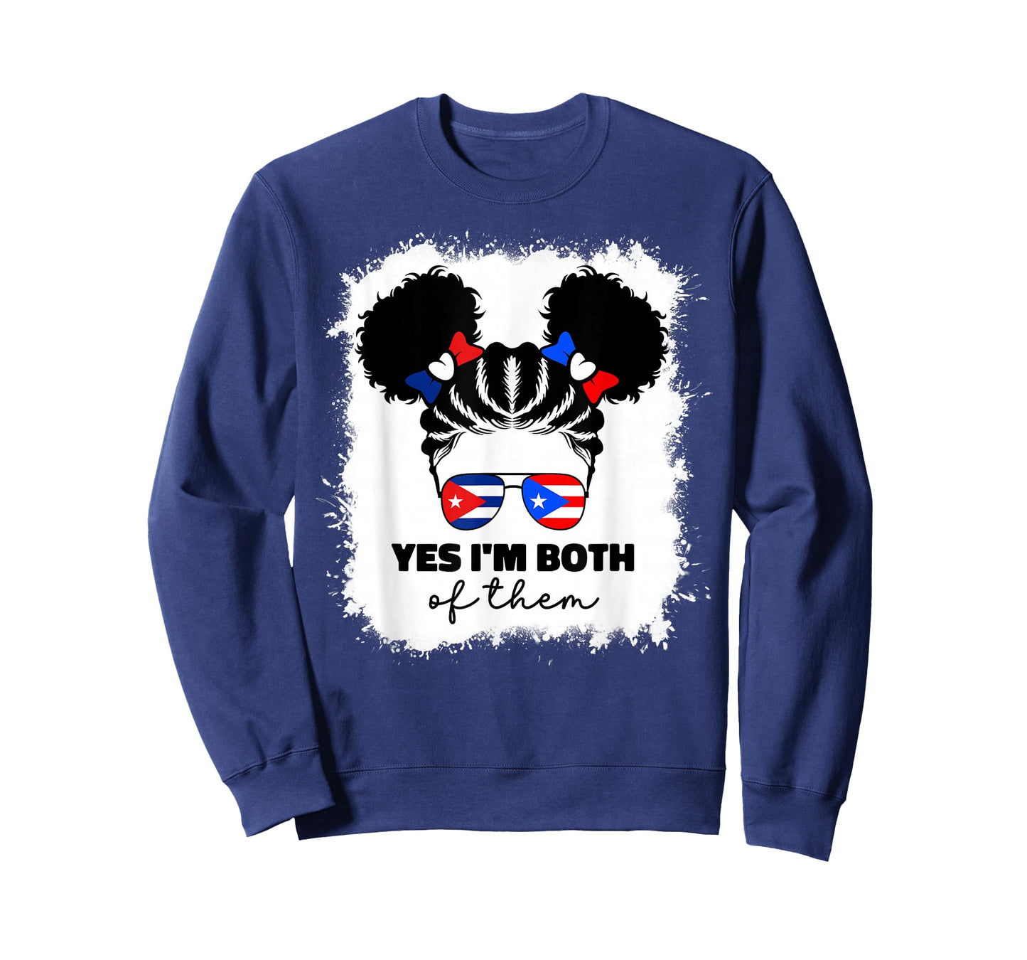 Half Cuban And Puerto Rican Rico Cuba Flag Kids Cubarican T-Shirt