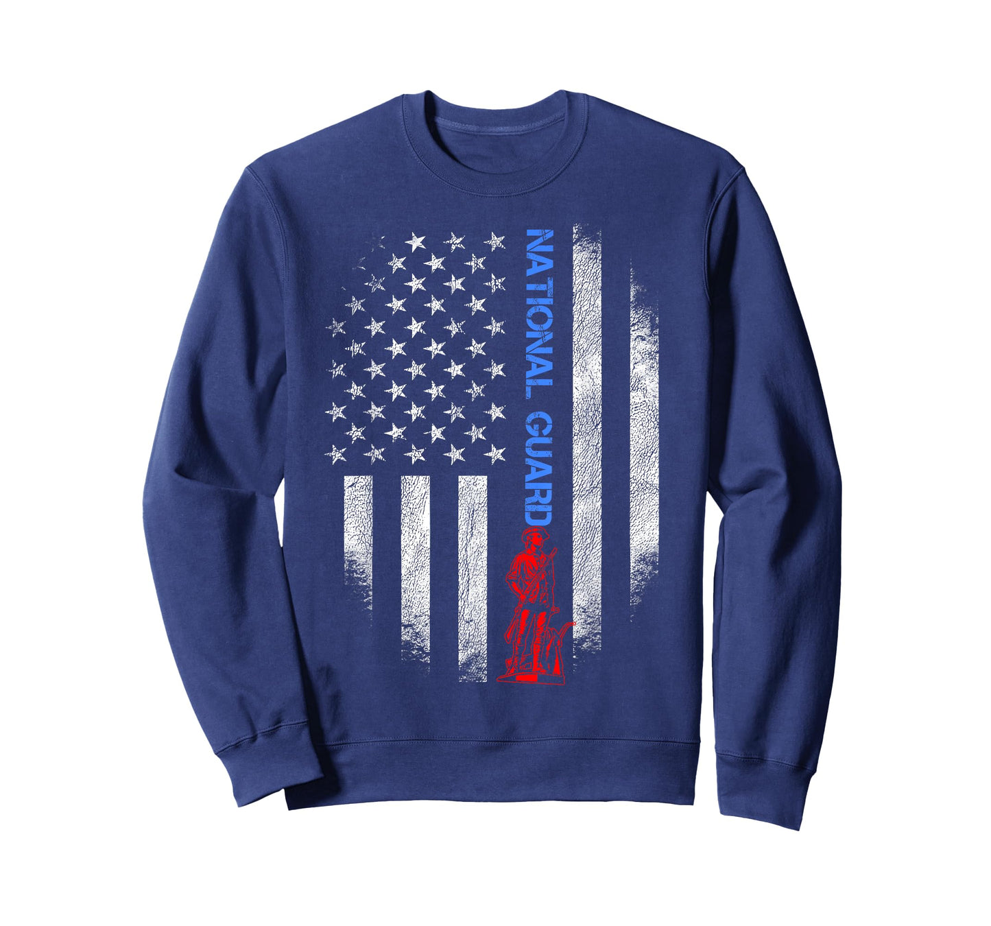 US National Guard US Flag Always Ready Always There Army T-Shirt