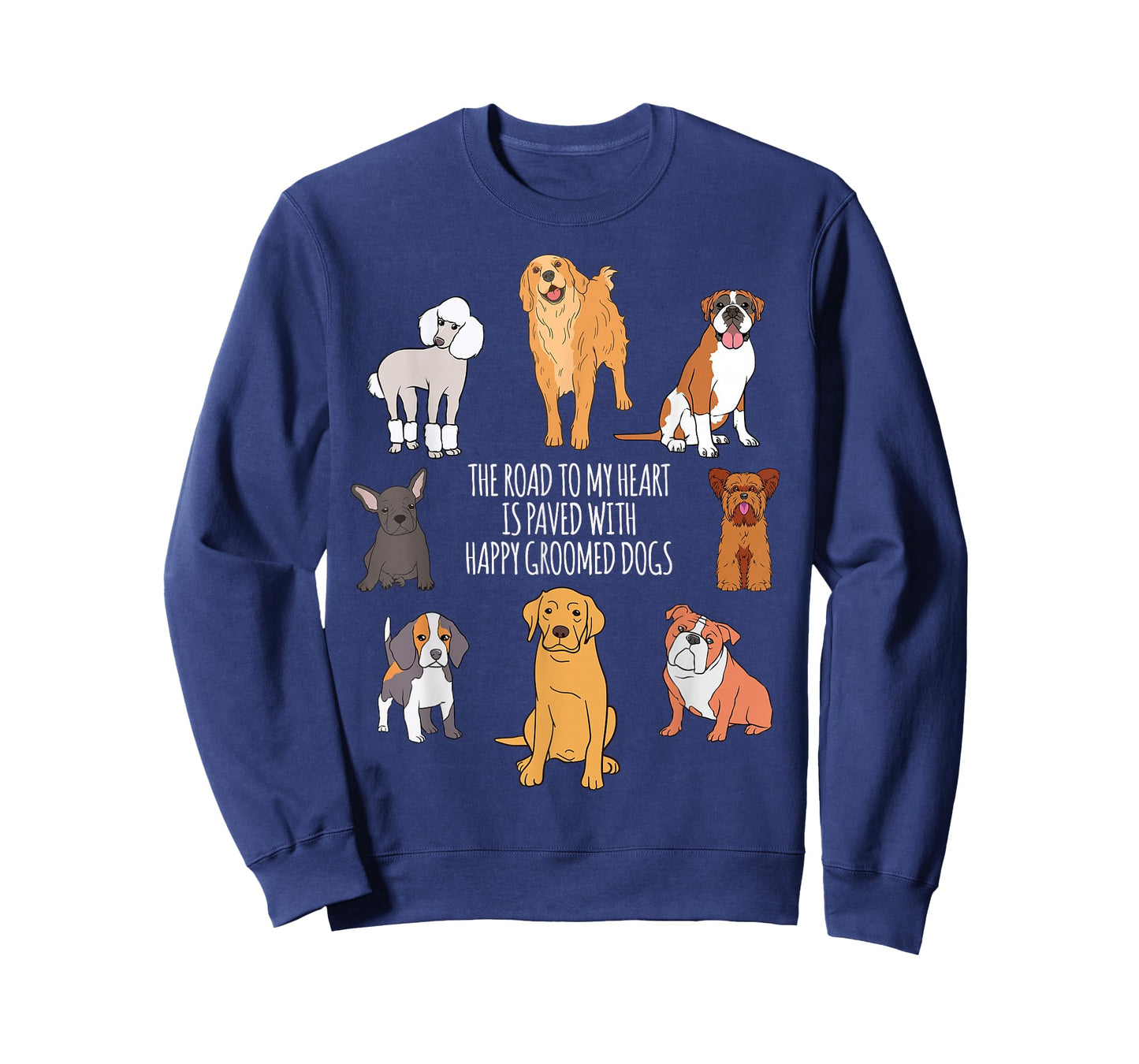 Fun Cute Dog Grooming Groomer T-Shirt Small