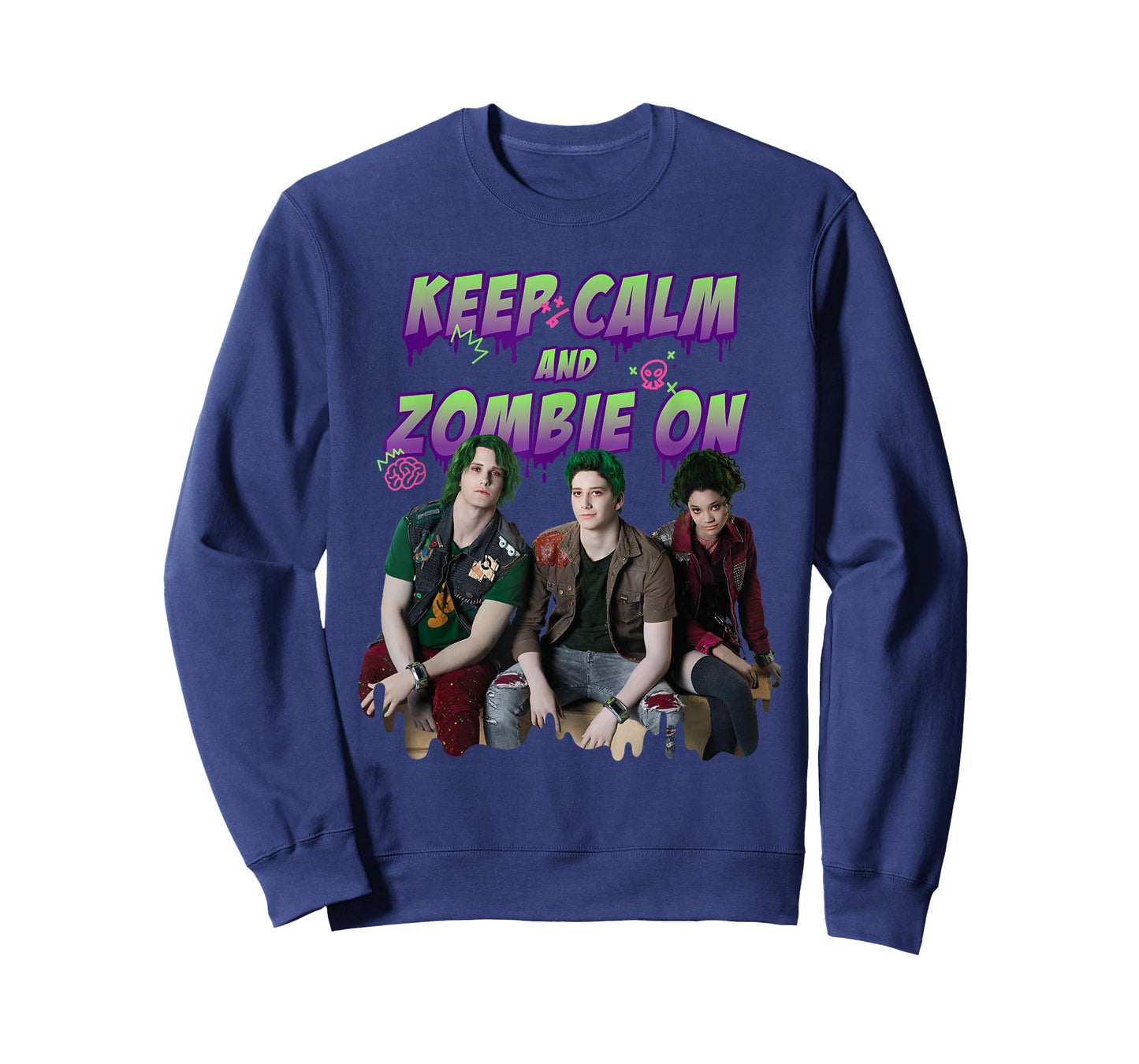 Disney Channel Zombies 2 Keep Calm and Zombie On T-Shirt