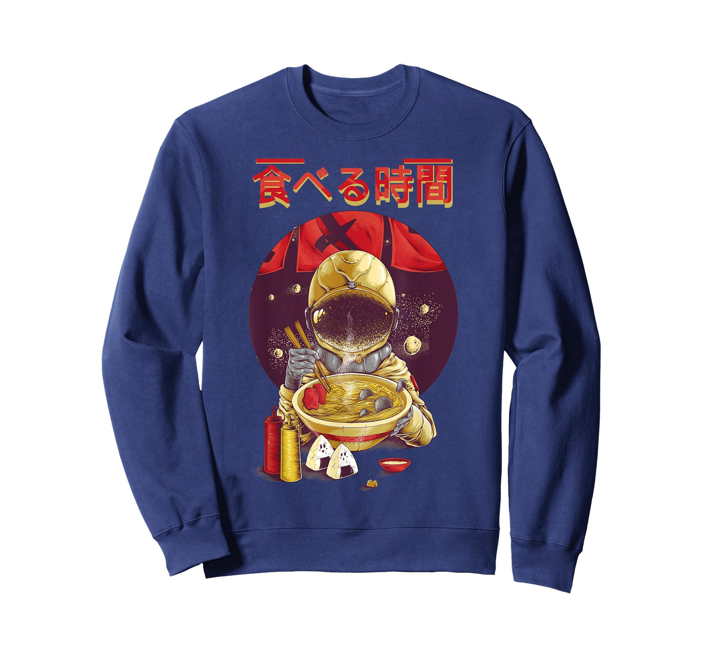 Ramen Astronaut Vintage Kawaii Otaku Japanese Noodles Gift T-Shirt