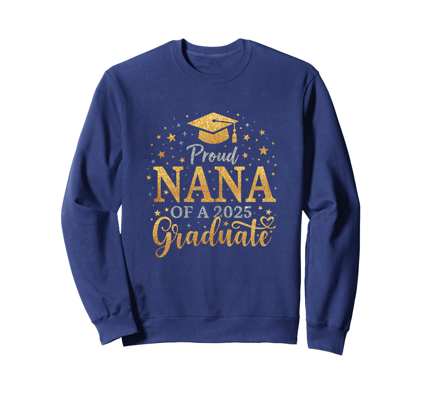 Funny Senior Proud Nana of a Class of 2025 Graduate T-Shirt