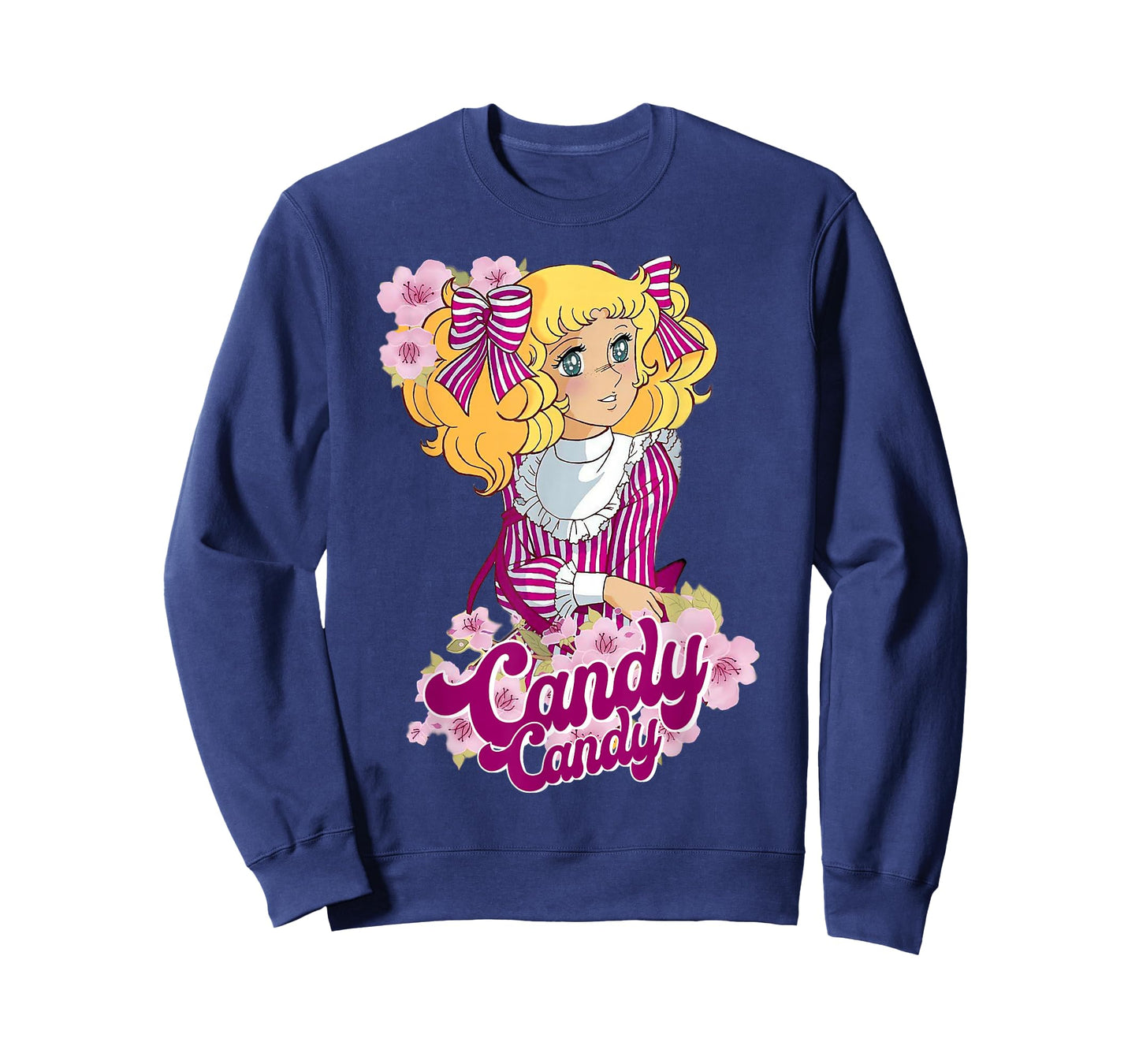 Candy Candy Pink Cartoon Japanese 80s Vintage Anime Manga T-Shirt