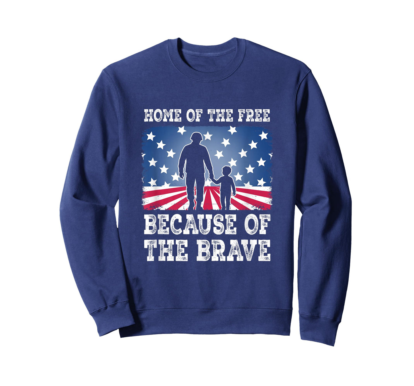 Home of The Free Because of The Brave Patriotic T-Shirt