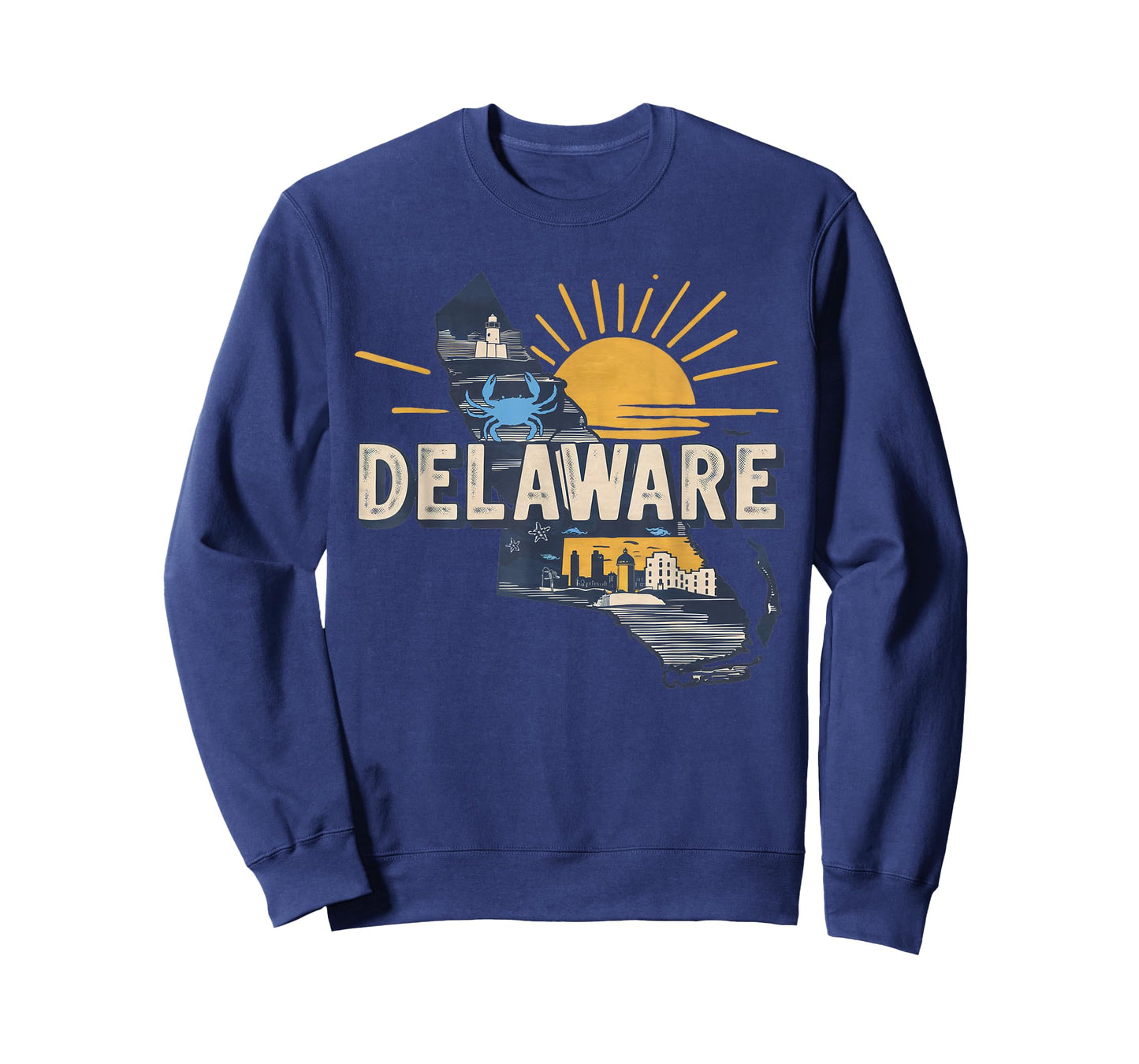 Delaware State of Delaware Retro Delaware T-Shirt