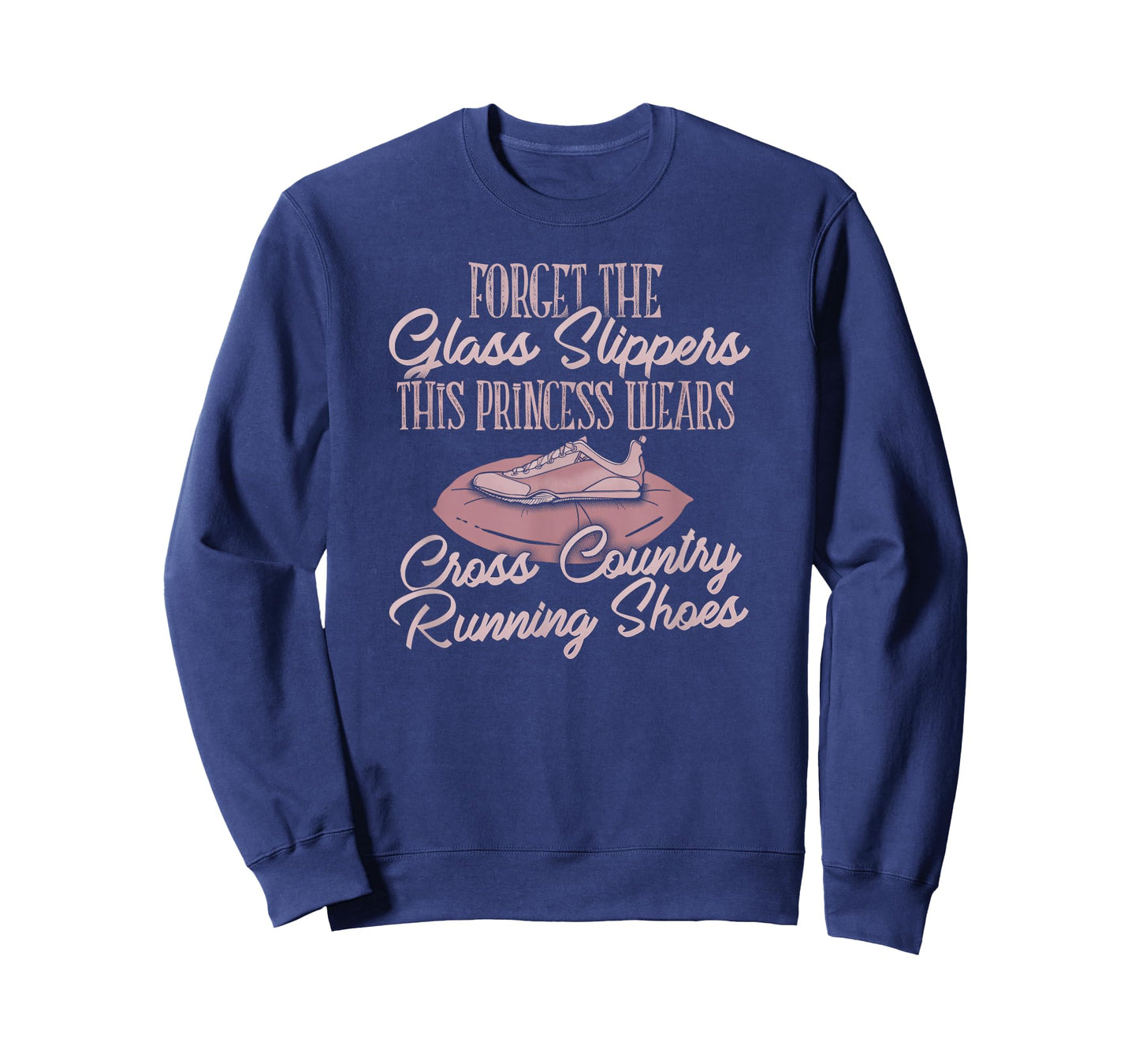 Girls Princess Cross Country Running TShirt T-Shirt