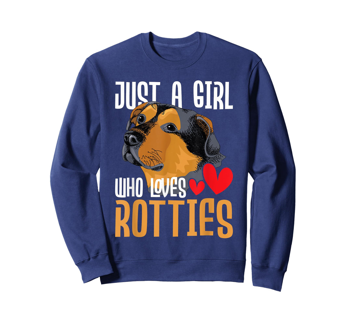 Just A Girl Who Loves Rotties - Rottweiler Dog Owner Puppy T-Shirt