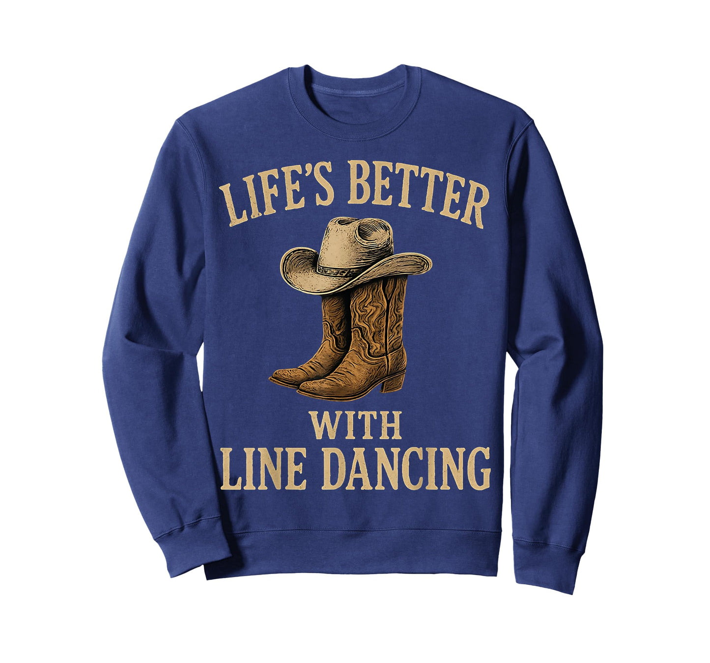 Life’s Better with Line Dancing Funny Country Dance T-Shirt
