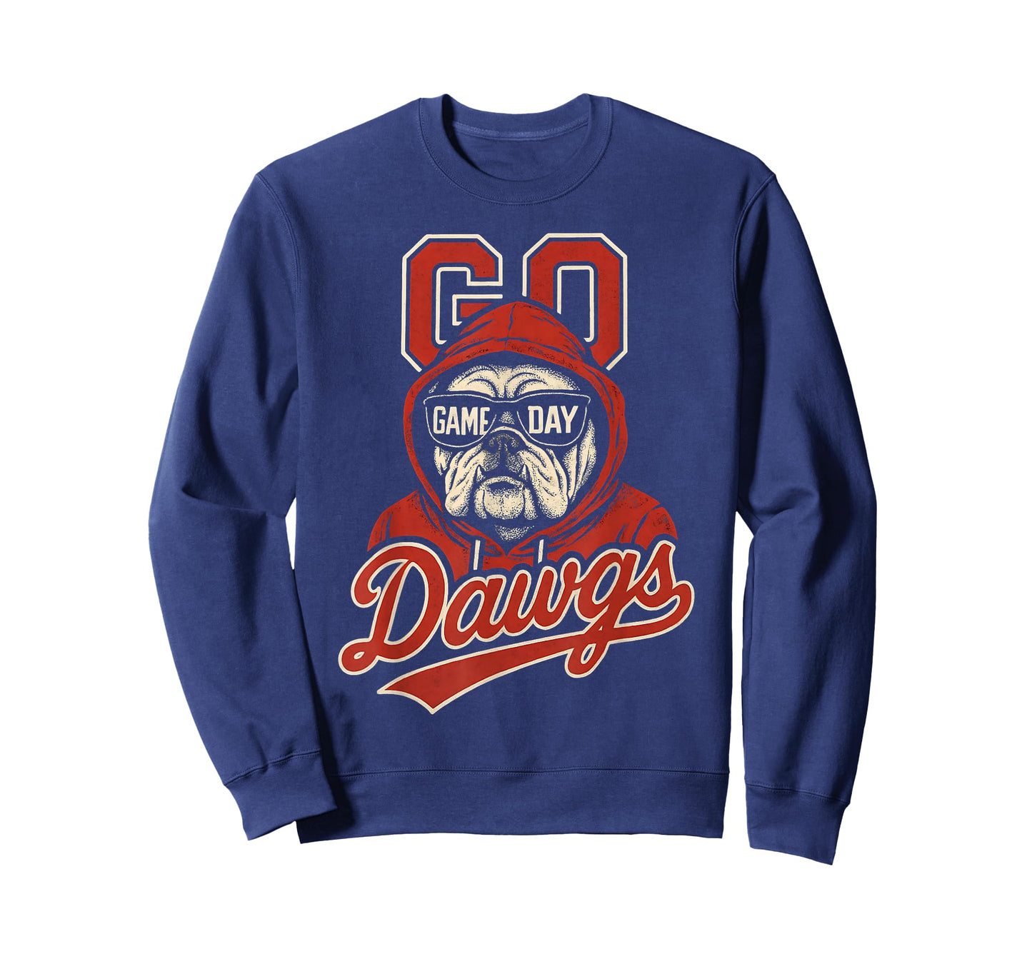 Bulldogs Graphic Go Dawg Men Women Kid Boy Girl T-Shirt