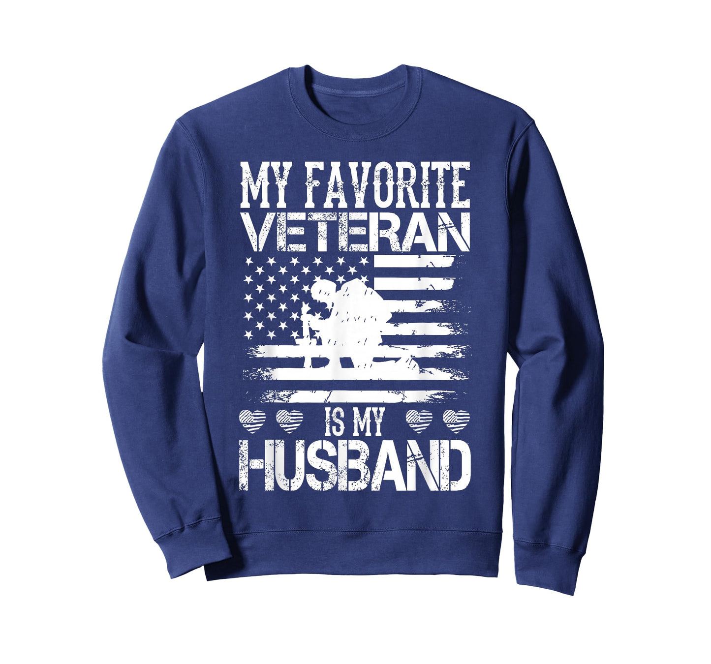 My Favorite Veteran Is My Husband Military Veterans Day T-Shirt