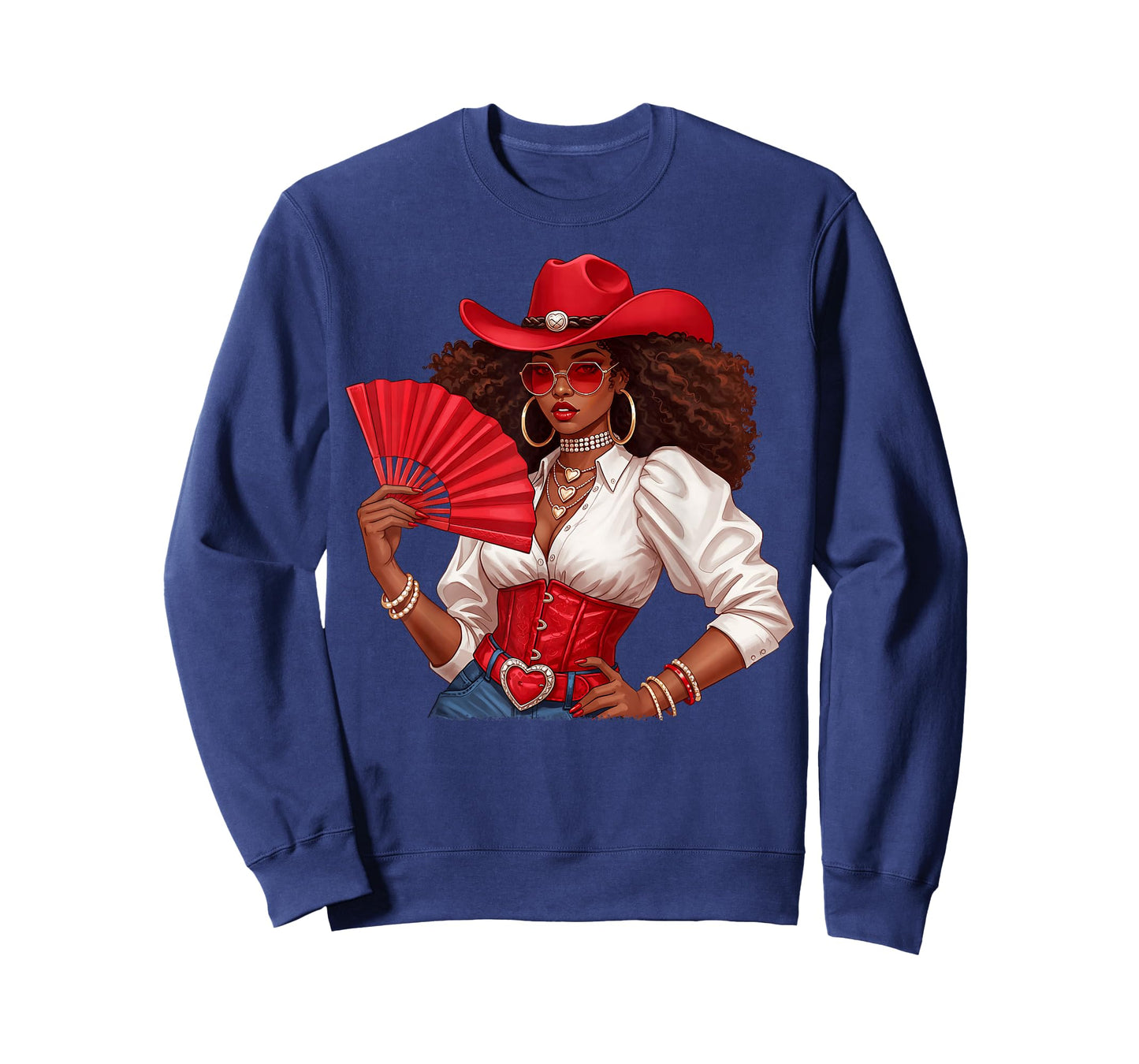 Black Cowgirl Melanin Western Country Women Girl Juneteenth T-Shirt