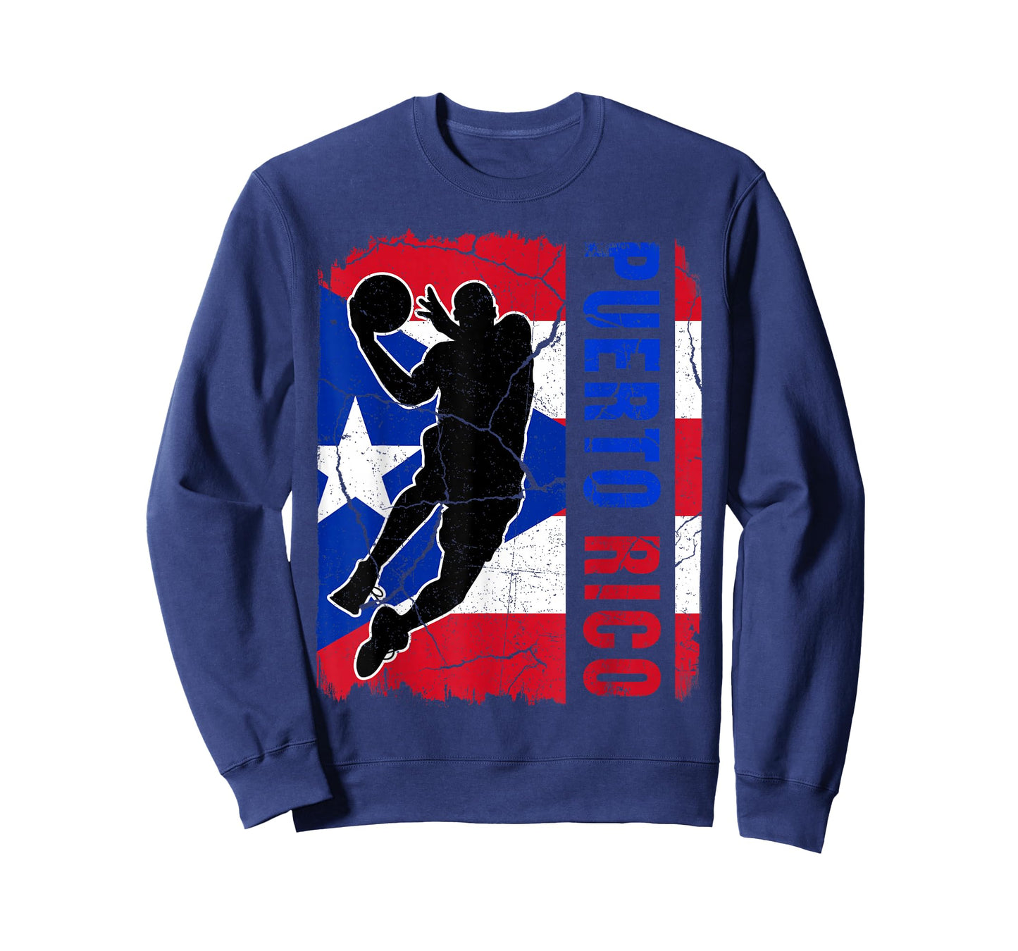 Puerto Rican Basketball Player Puerto Rico Flag Basketball T-Shirt