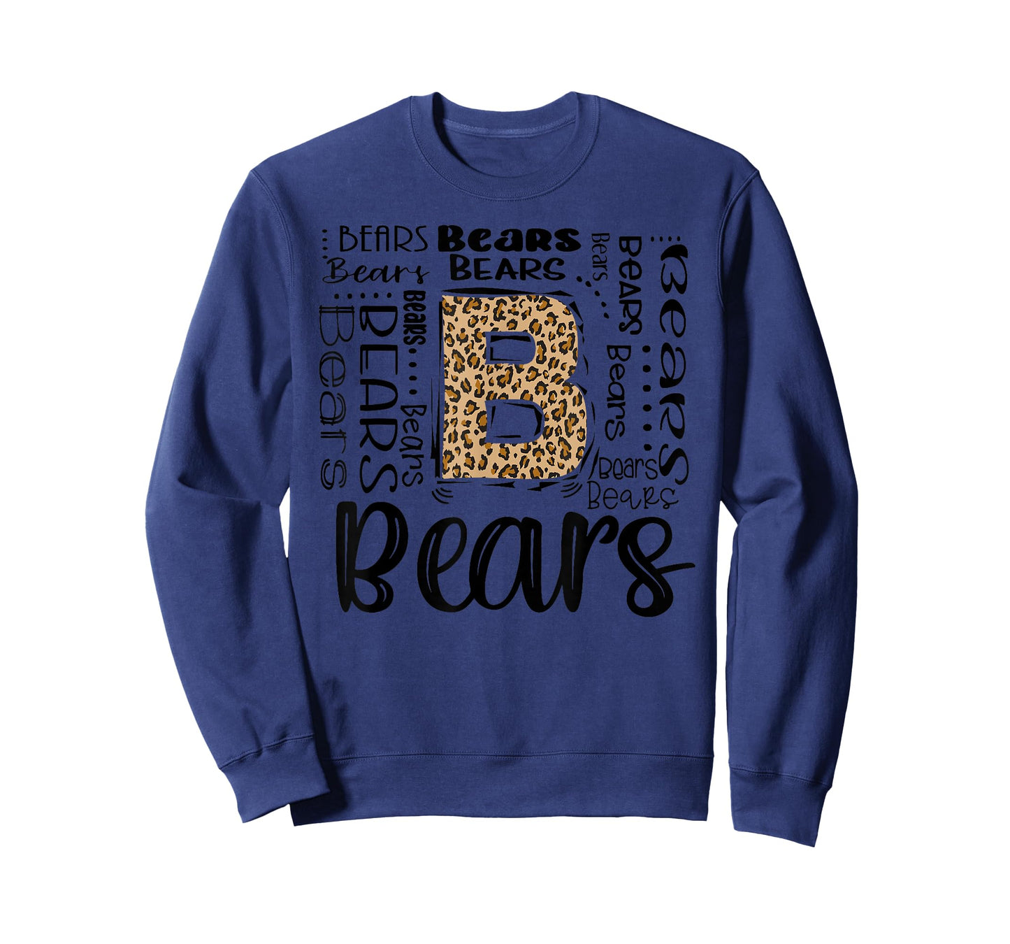 Bears School Sports Fan Team Spirit Vintage T-Shirt