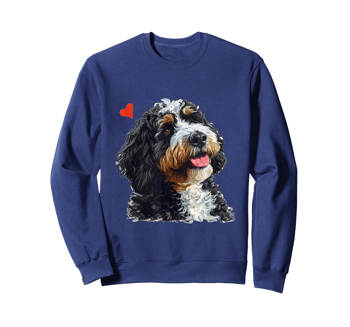 Bernedoodle Dog Breed Pet Cute Bernedoodle Graphic T-Shirt for Men Women Kids