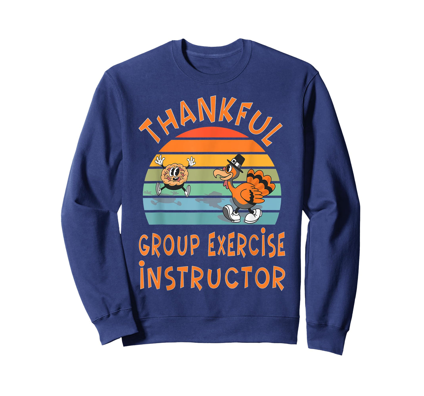 Group Exercise Instructor Job Funny Thanksgiving T-Shirt