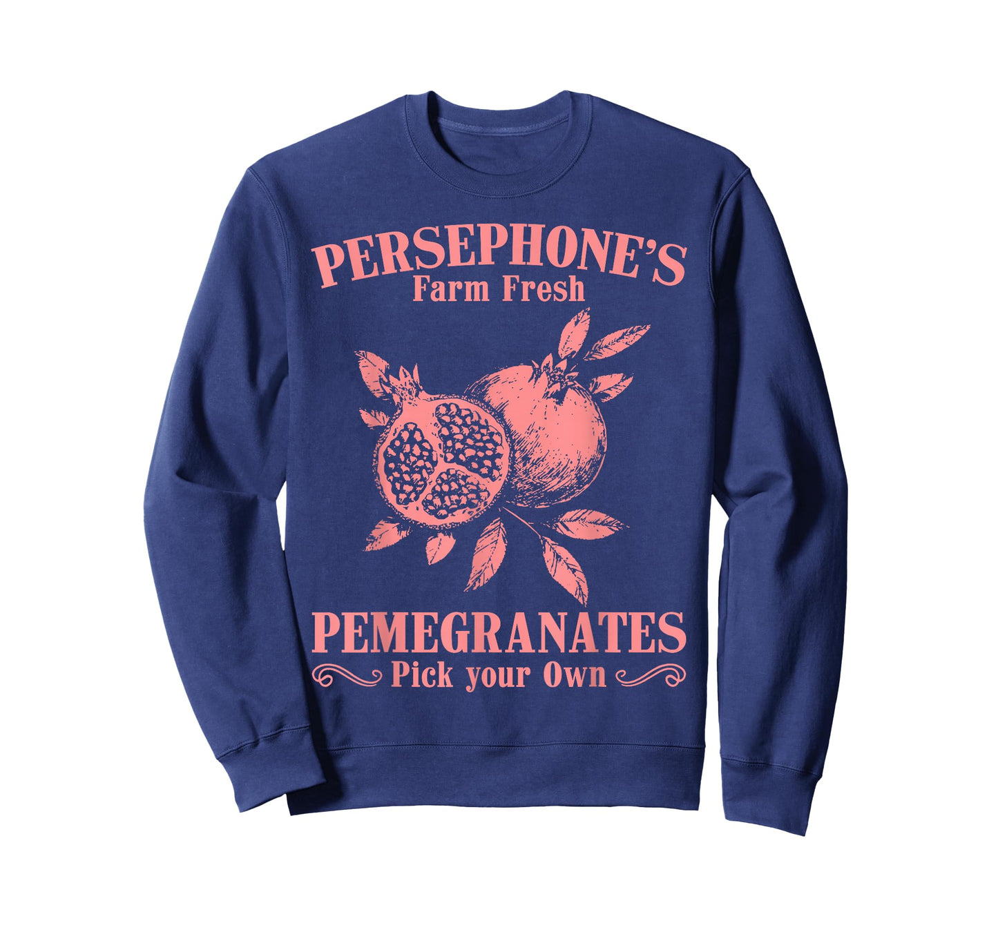 Persephone's Farm Fresh Pomegranates Market Vibe Autumn T-Shirt