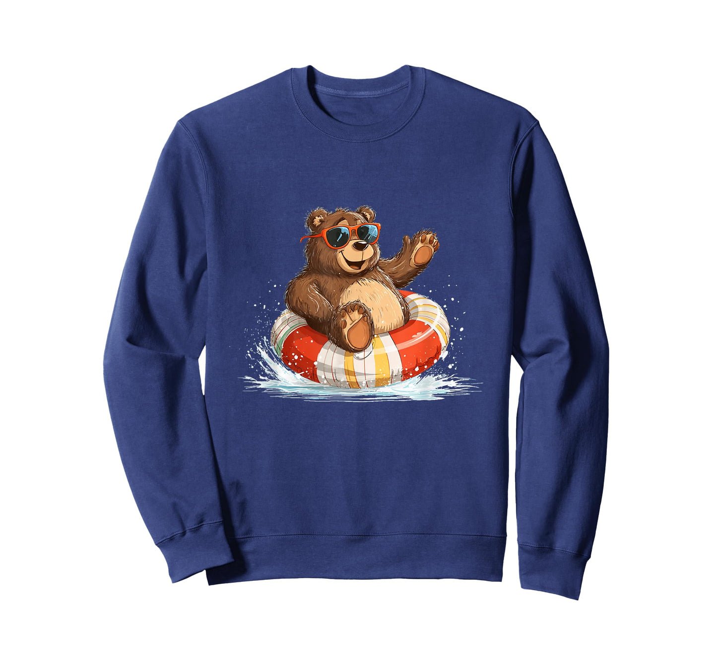 Amazing Pool Party with This Cool Teddy Bear with Ring T-Shirt
