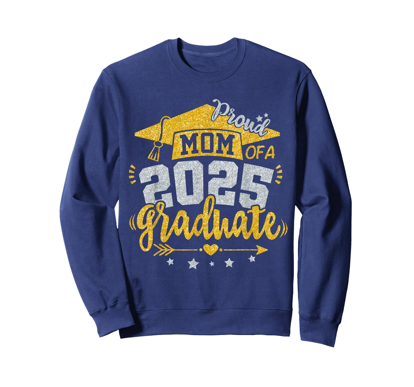 Mom Senior 2025 Proud Mom of a Class of 2025 Graduate Mother T-Shirt