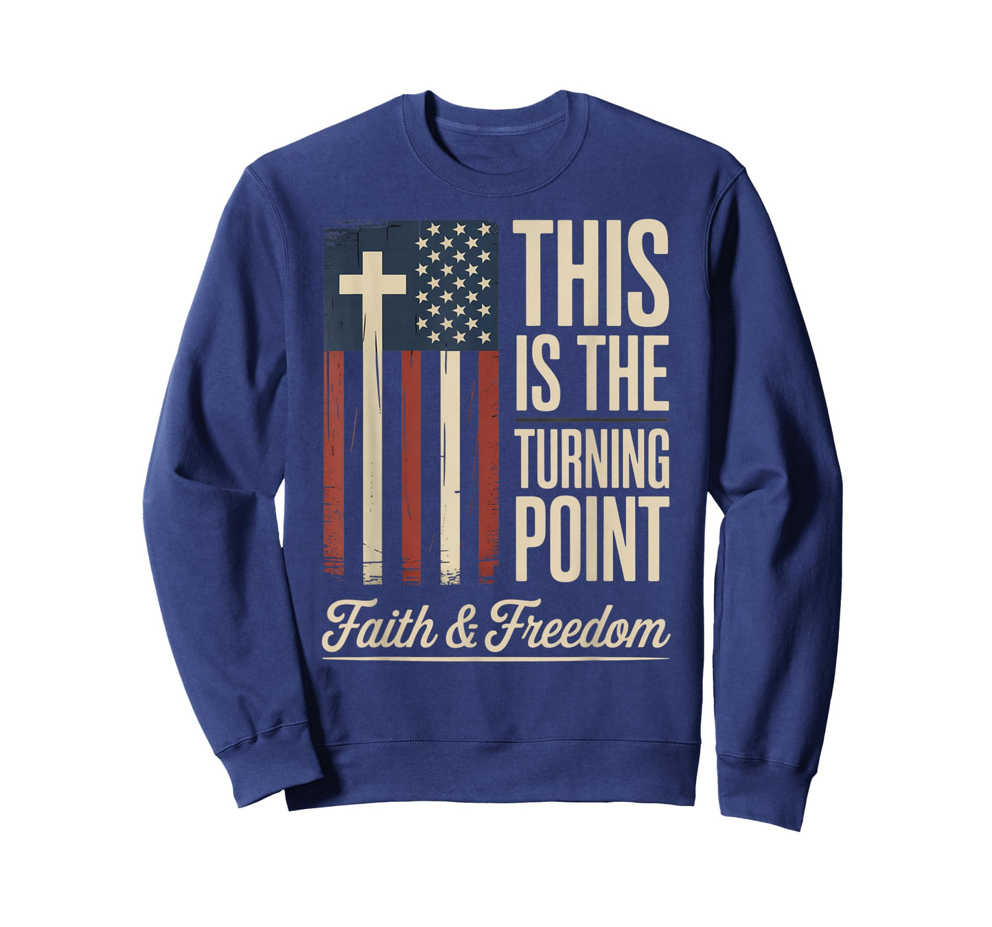 This is The Turning Point Patriotic Faith USA T-Shirt