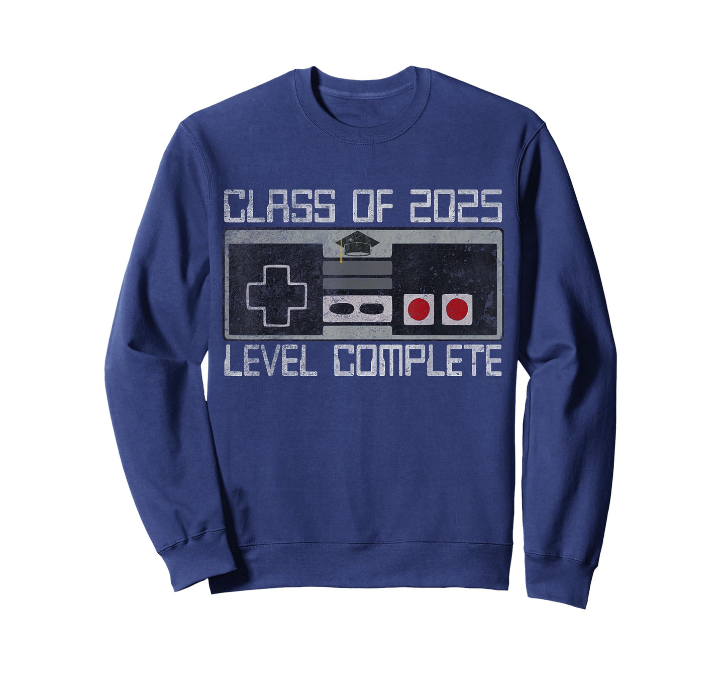Class of 2025 Level Complete Video Gamer Senior Graduation T-Shirt