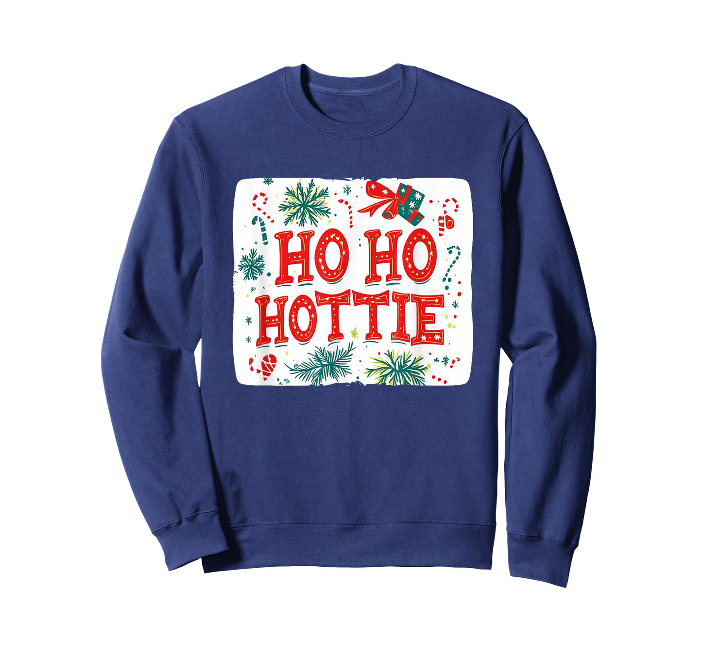 Funny Naughty Christmas with This Ho Ho Hottie Speech T-Shirt