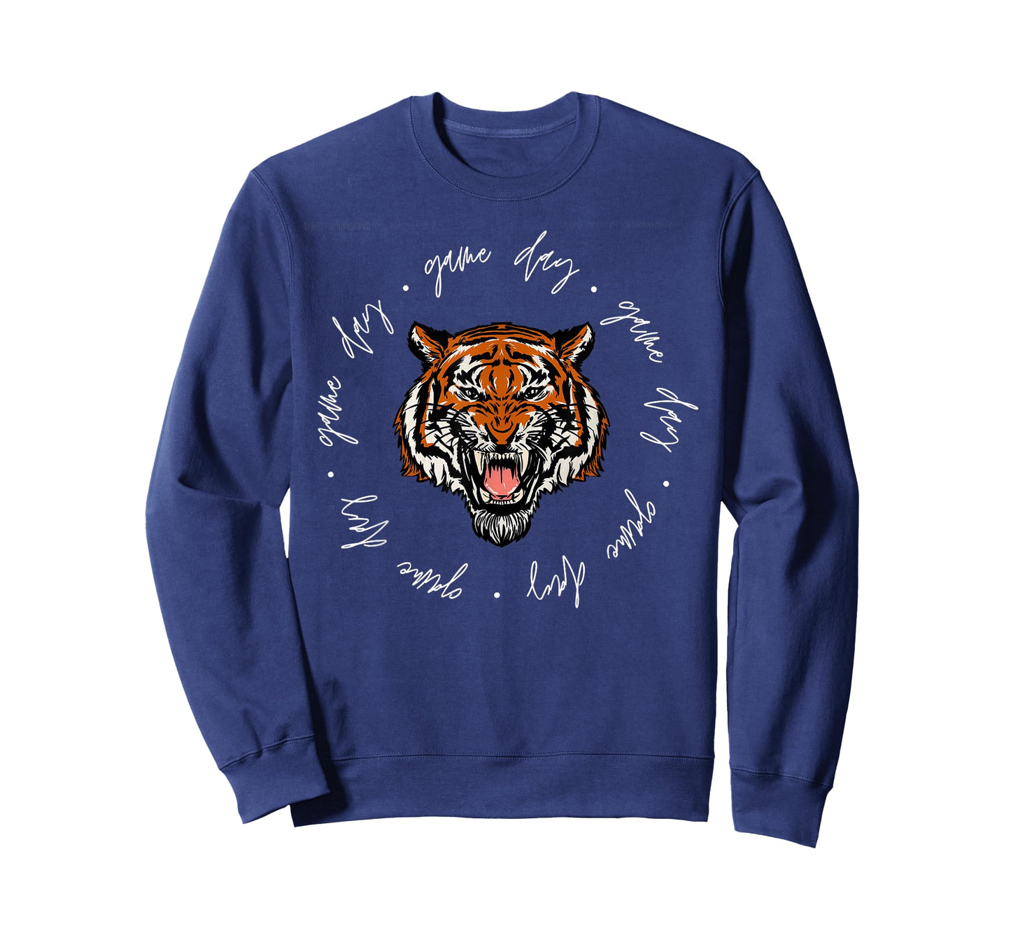 Touchdown American Football Game Day Thanksgiving Tiger Cool T-Shirt
