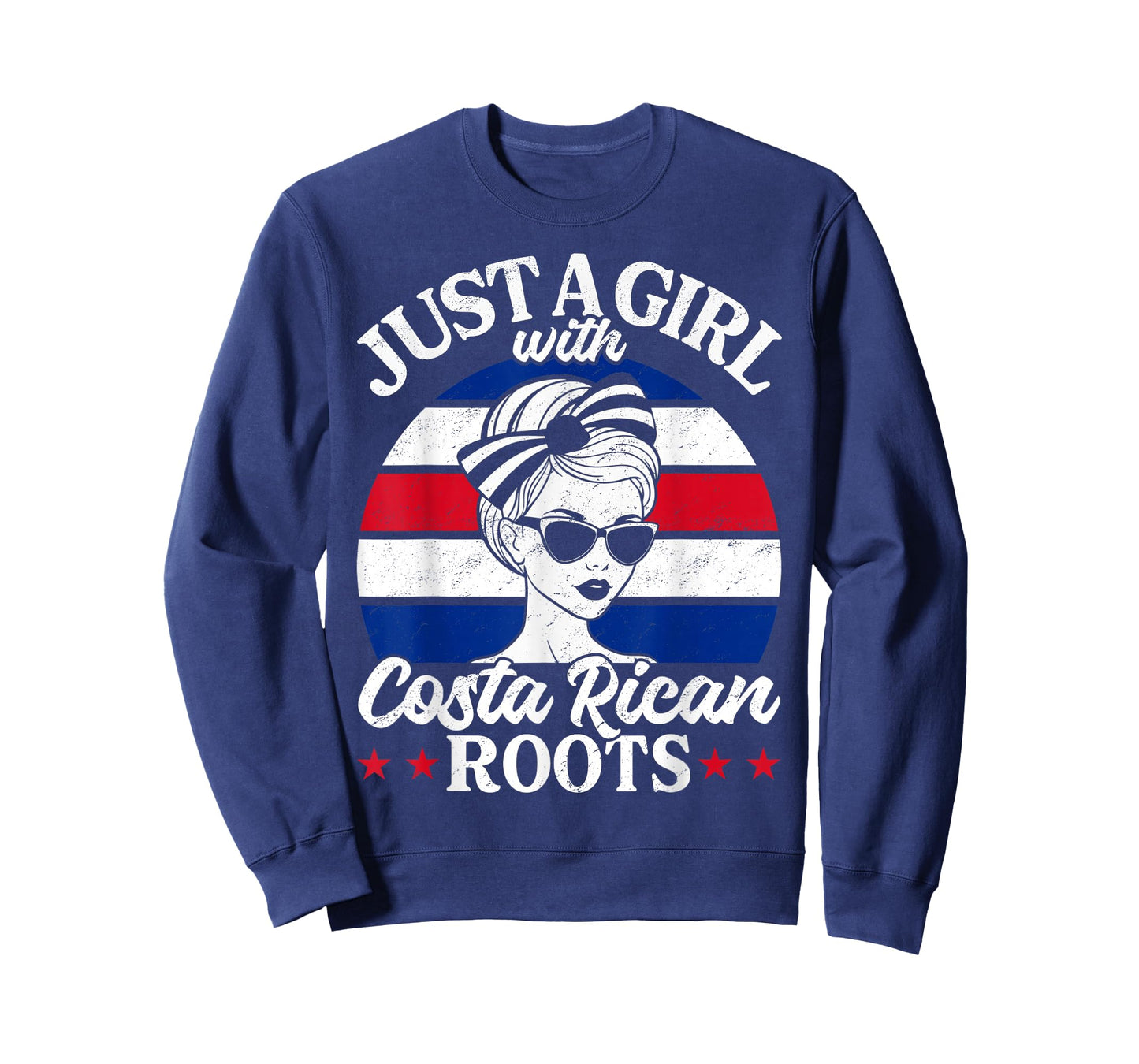 Just A Girl with Costa Rican Roots Costa Rica Women T-Shirt