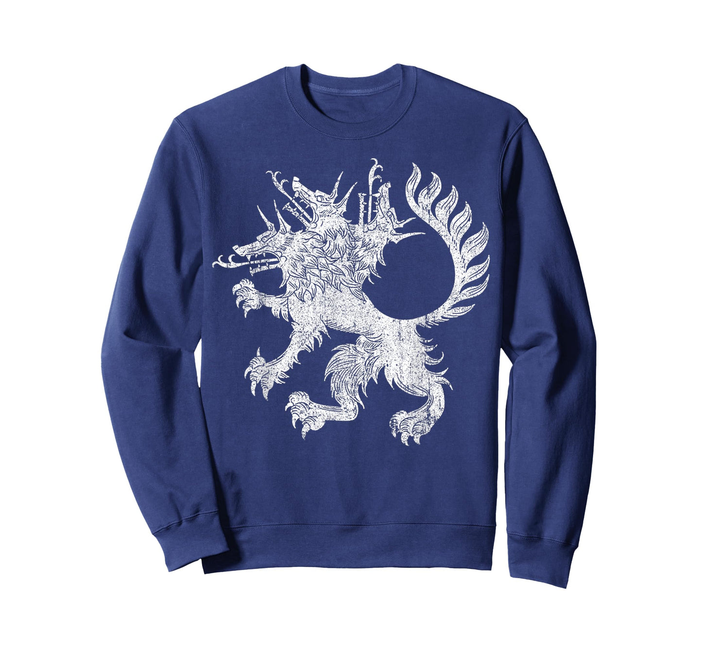 Vintage Cerberus Three Headed Dog T-Shirt - Unisex-Adults, Black, Small, Short Sleeve, T-Shirt, Vintage Graphic Tee