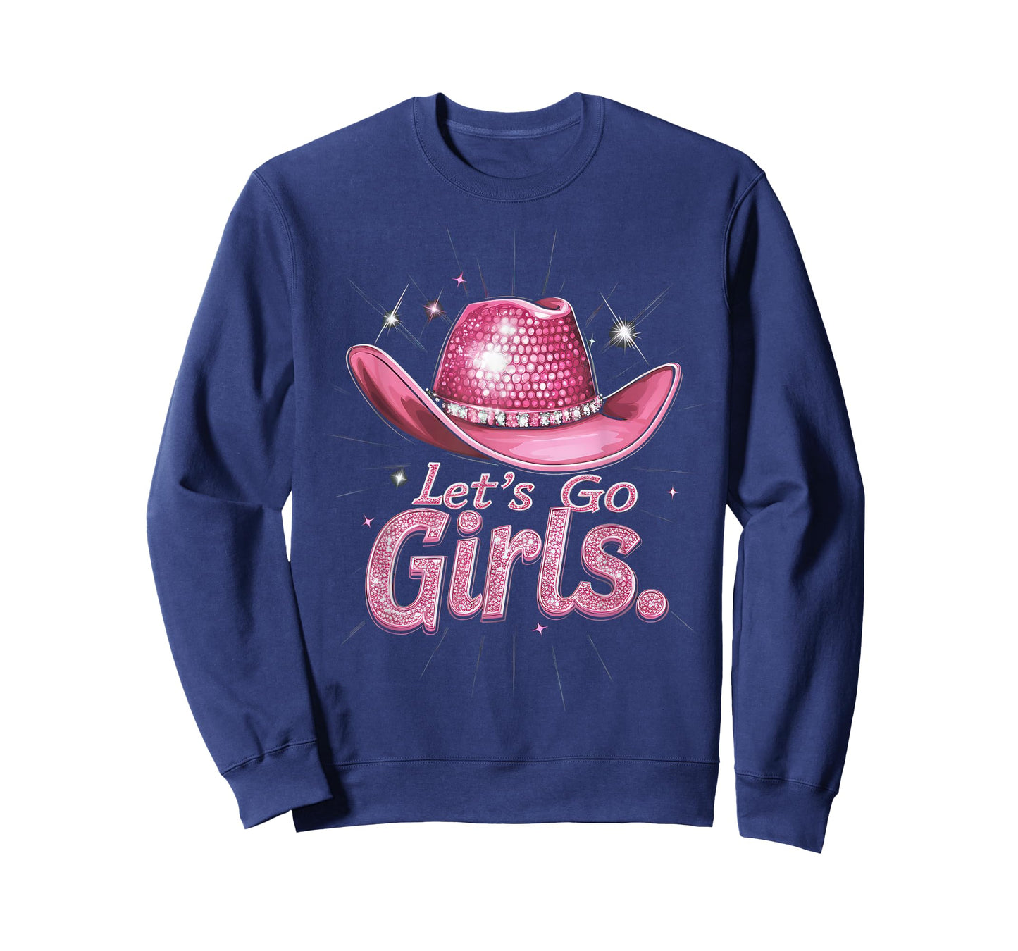 The Rodeo Cowgirl Fan Co. Western Cowgirl Rodeo Disco Retro Bachelorette Party T-Shirt