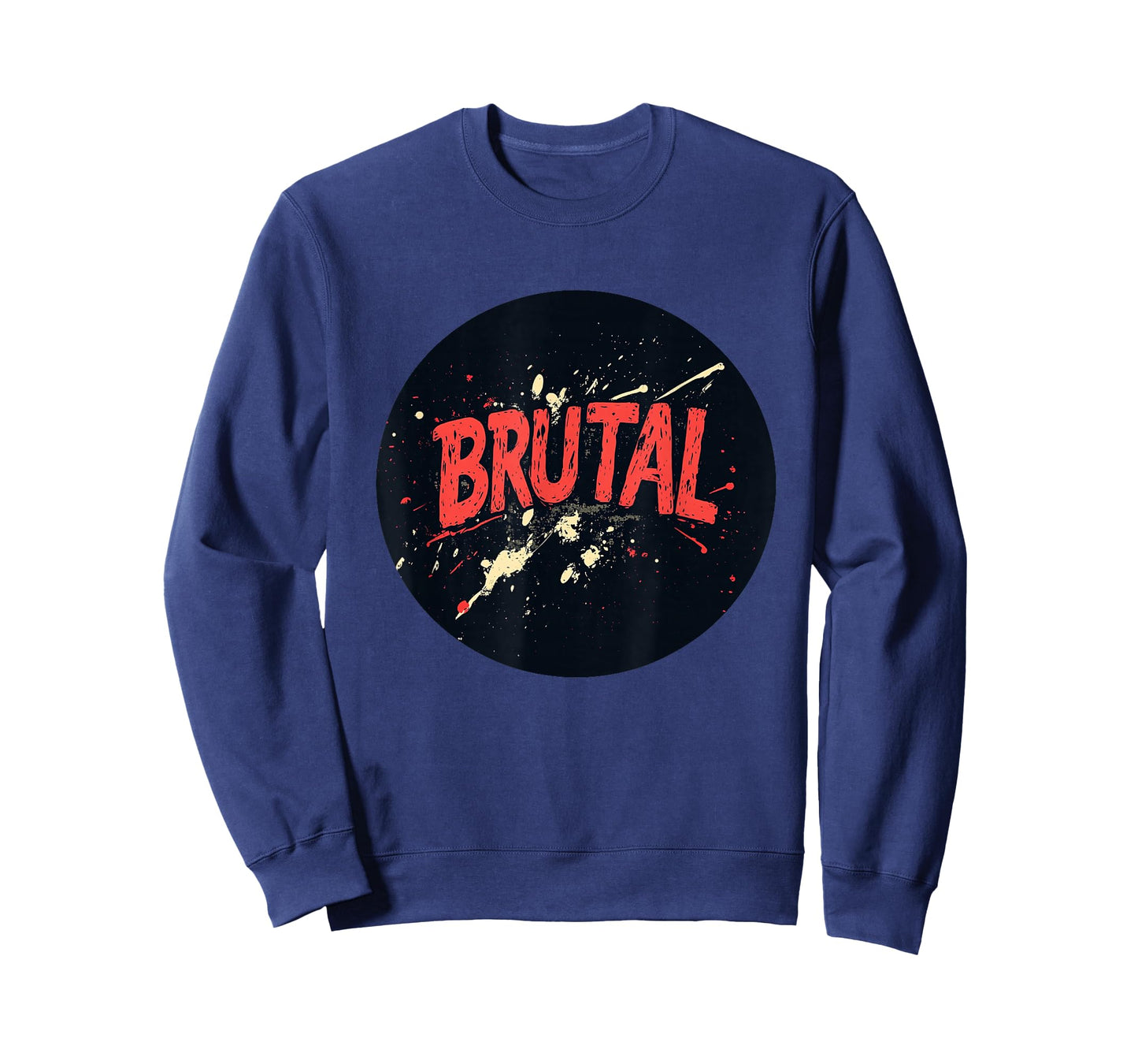 Funny Brutal Stamp Logo T-Shirt
