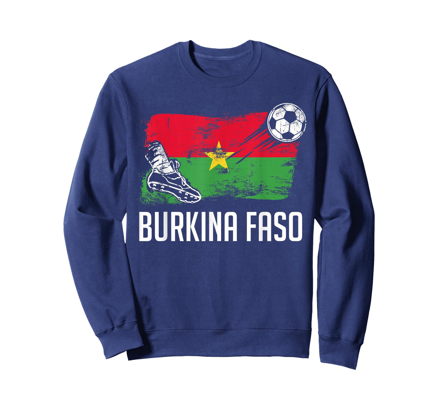 Burkina Faso Flag Jersey Burkinese Soccer Team Burkinese T-Shirt