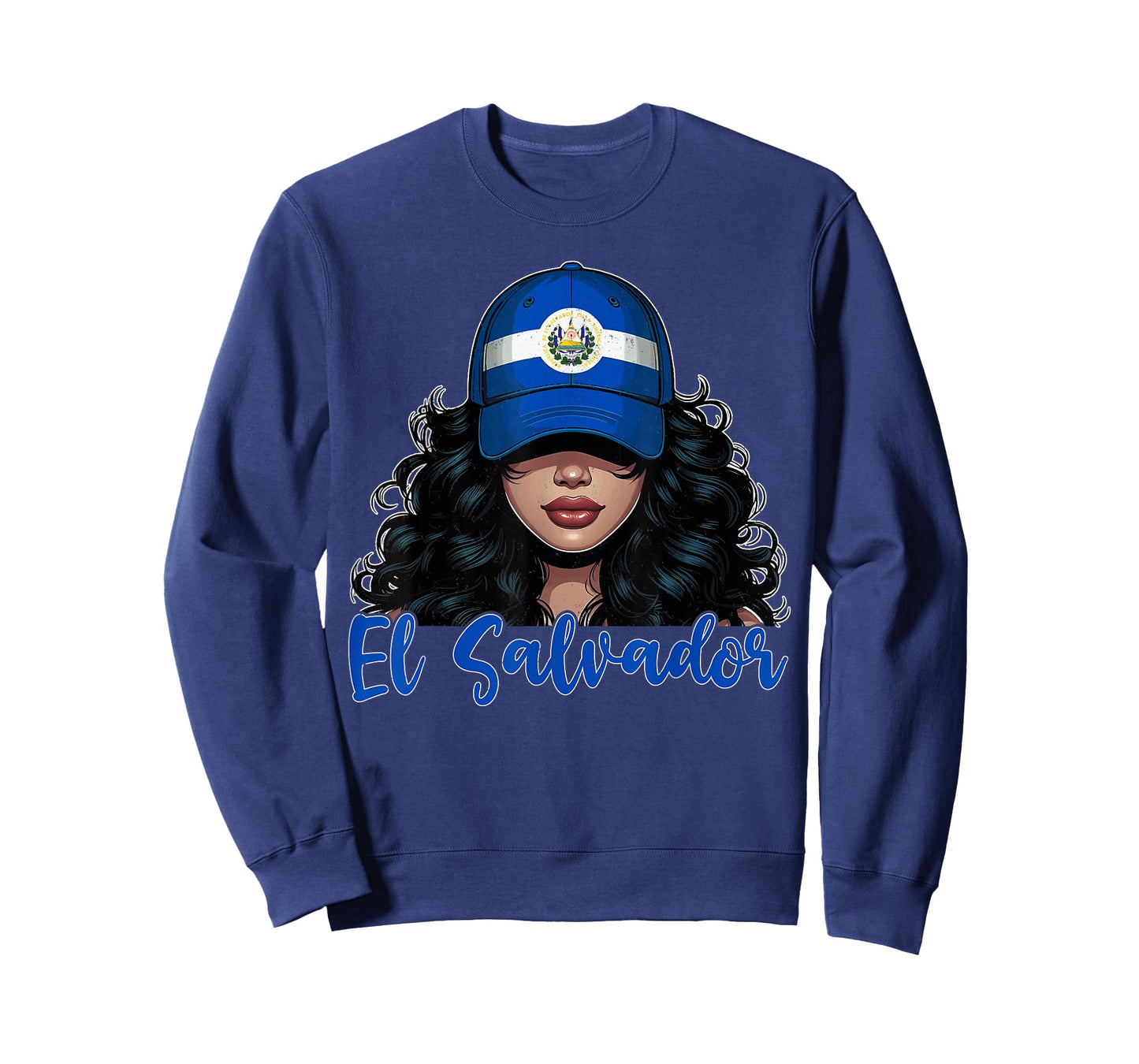 Salvadoran Girl El Salvador Flag Proud Salvadorena Women T-Shirt