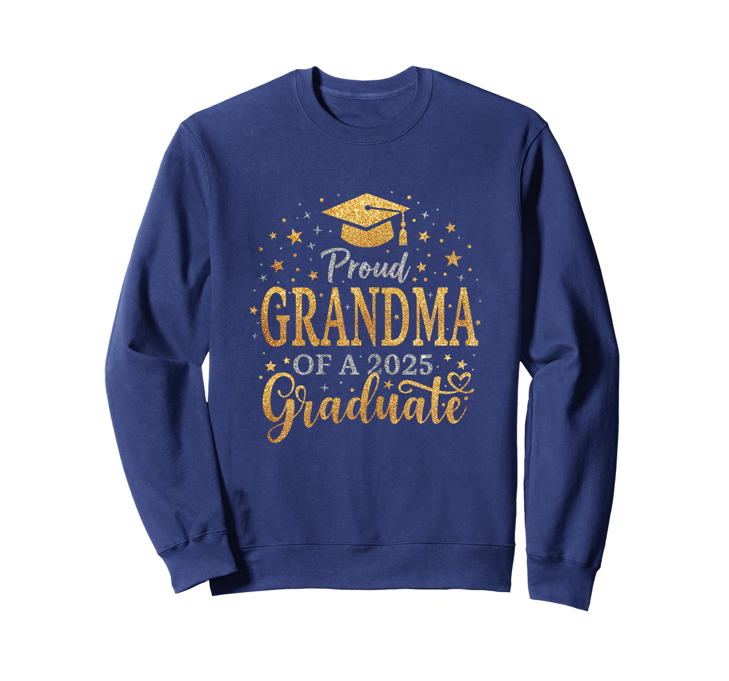 Funny Senior Proud Grandma of a Class of 2025 Graduate T-Shirt